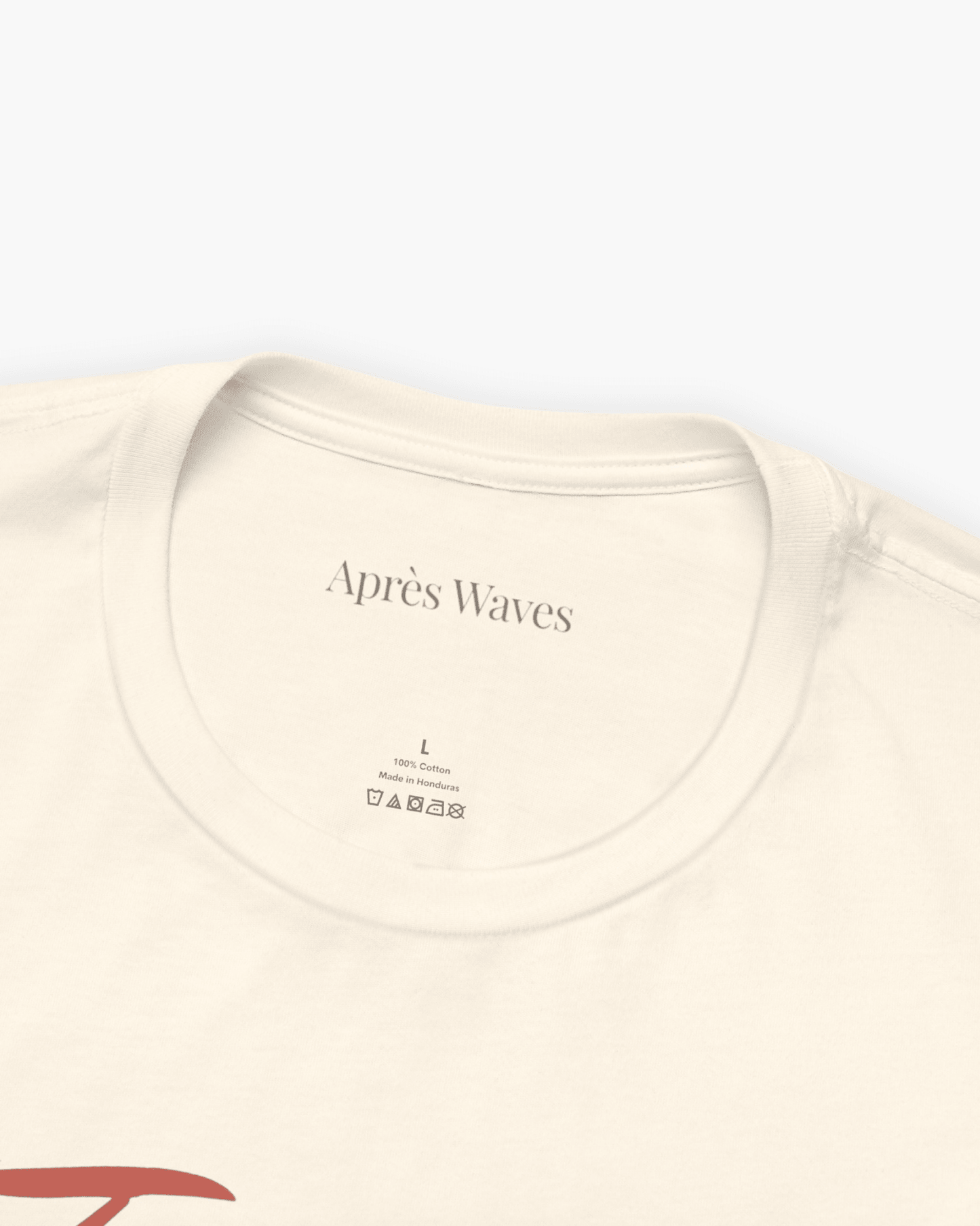 Tequila Feeling Ecru S graphic t-shirt - Après Waves