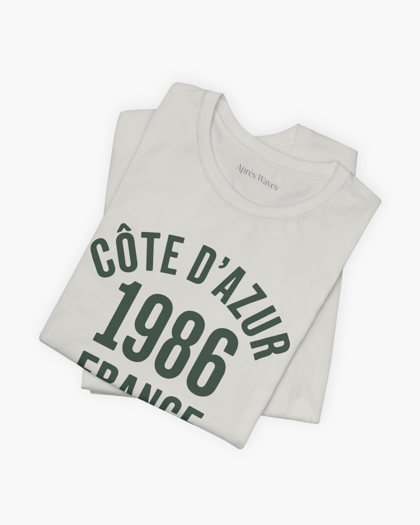 Varsity 1986 Silver S graphic t-shirt - Après Waves