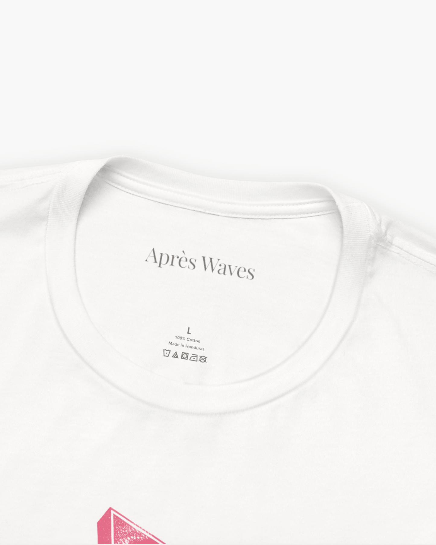 Pacific Nights White S graphic t-shirt - Après Waves