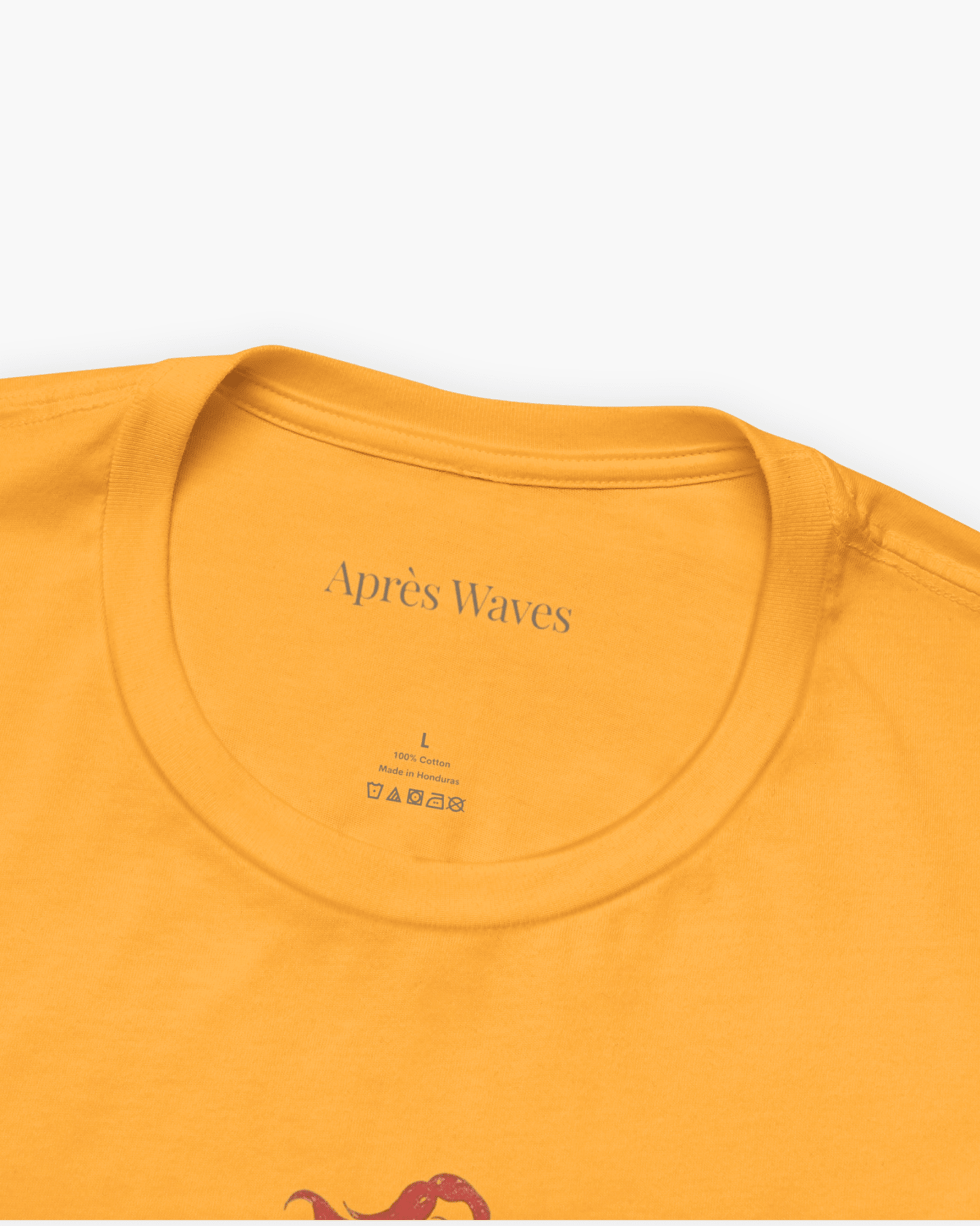 Lobster Shack Gold S graphic t-shirt - Après Waves
