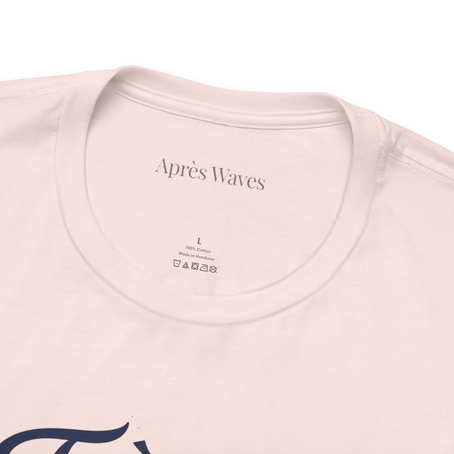 Très Euro Soft Pink S graphic t-shirt - Après Waves