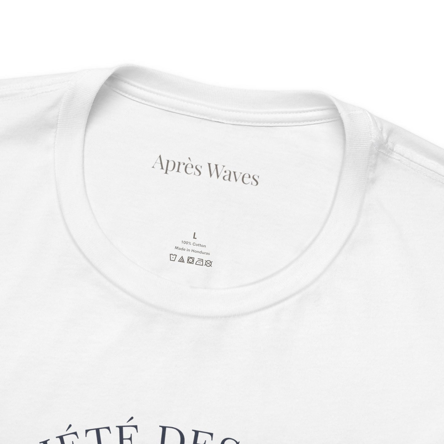 Société des Libres White S graphic t-shirt - Après Waves