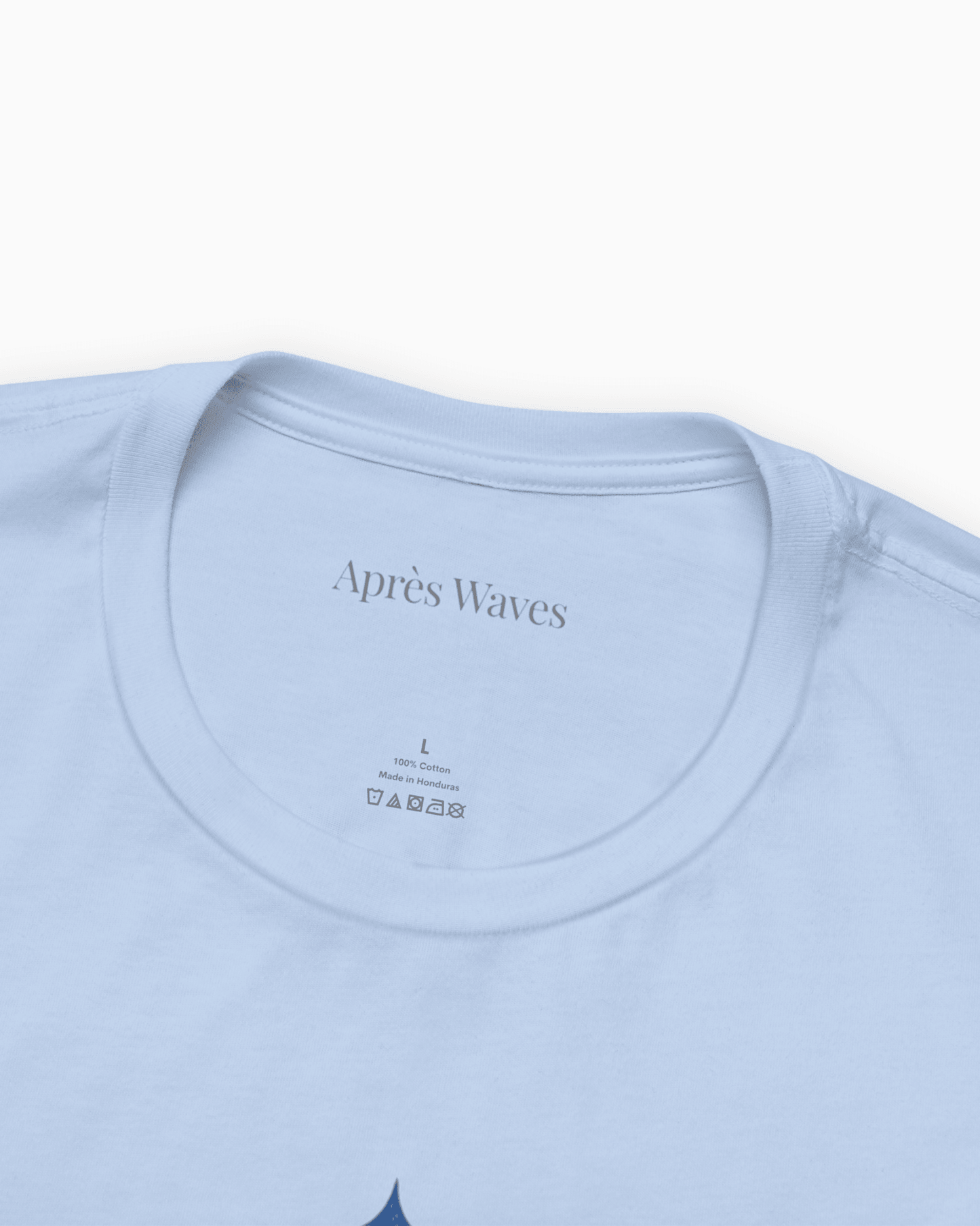 Dreamer Sky Blue S graphic t-shirt - Après Waves