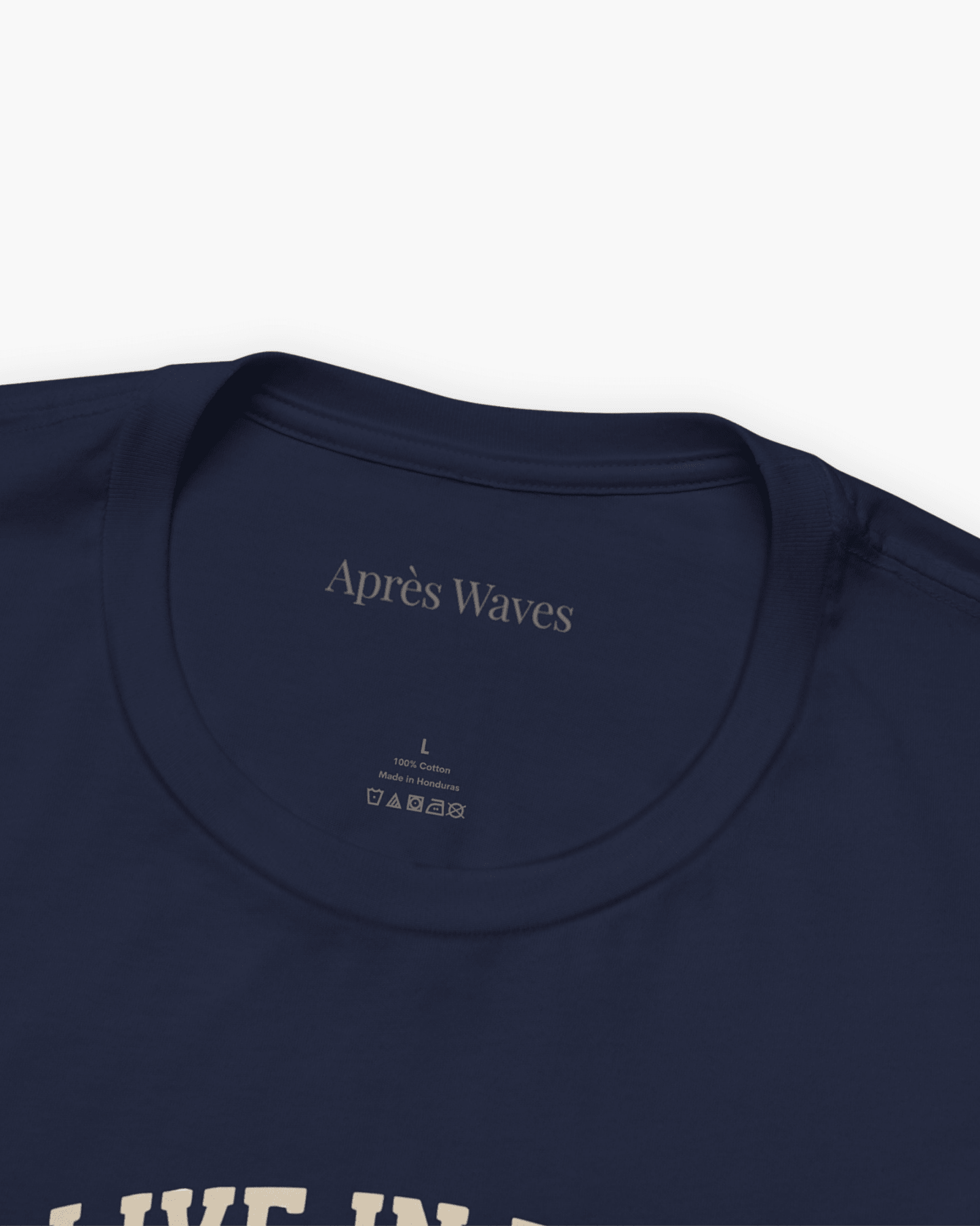 Sunrise Navy S graphic t-shirt - Après Waves