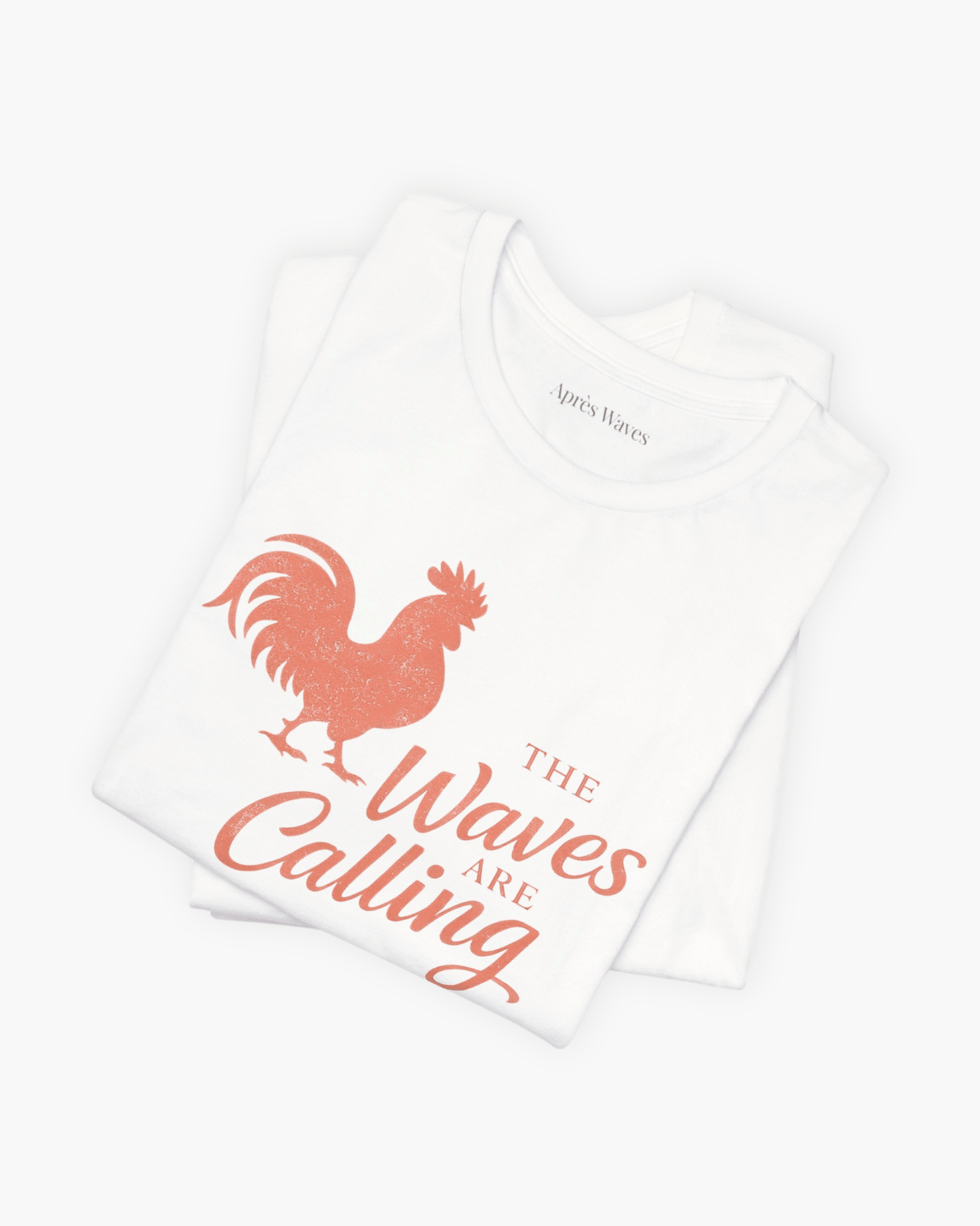 Waves are Calling White S graphic t-shirt - Après Waves