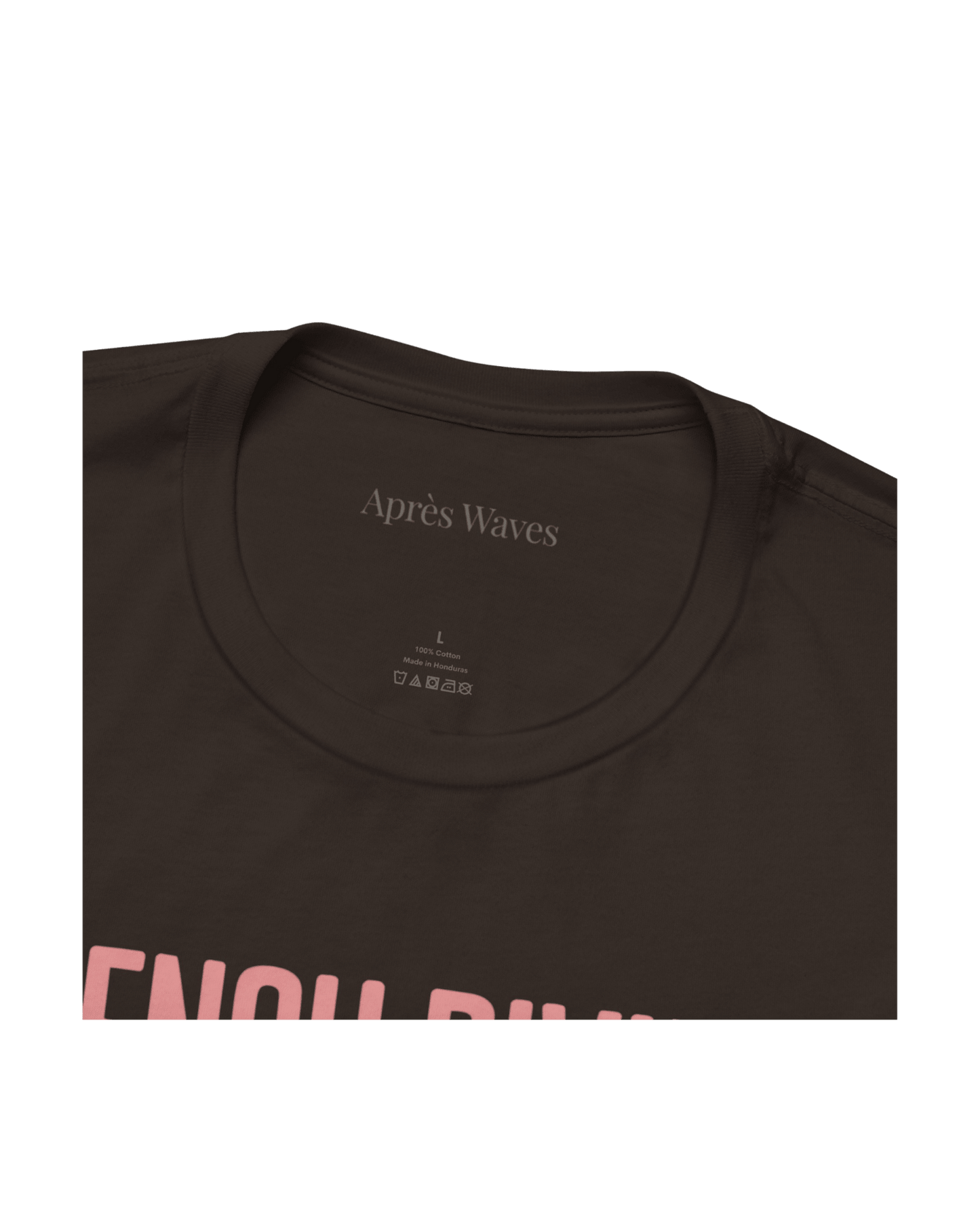 Riviera Palms Chocolate S graphic t-shirt - Après Waves