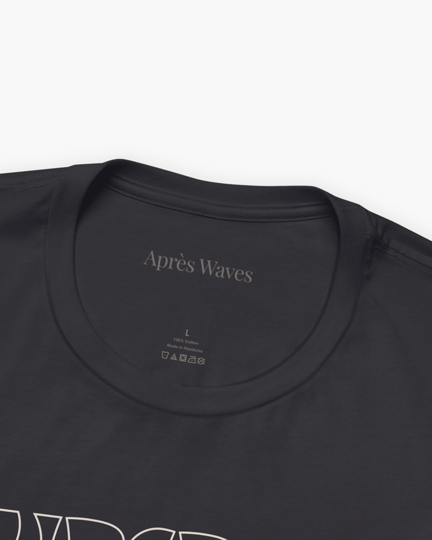 Summer of Plenty Charcoal M graphic t-shirt - Après Waves
