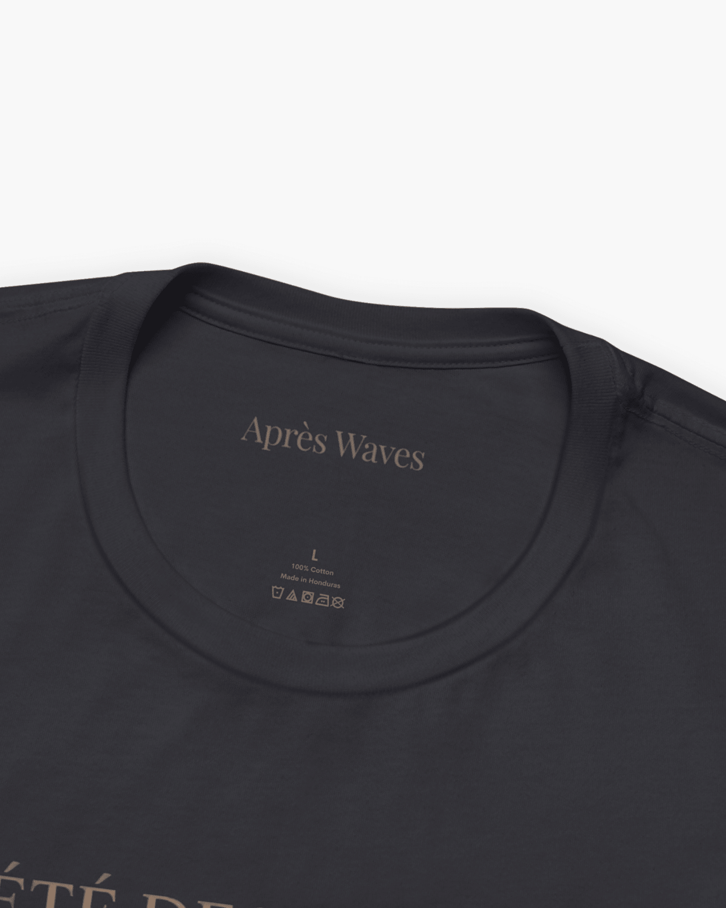 Société des Libres Charcoal S graphic t-shirt - Après Waves