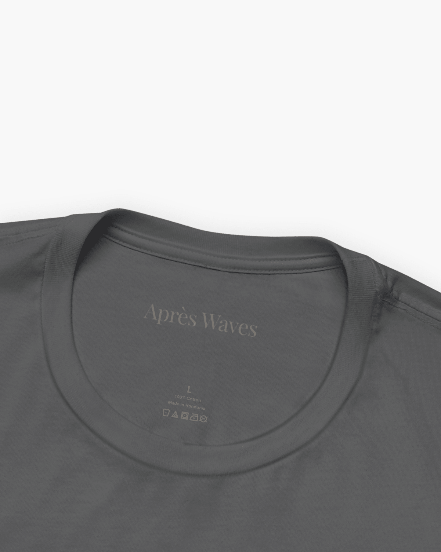 Pink Elephant Graphite S graphic t-shirt - Après Waves