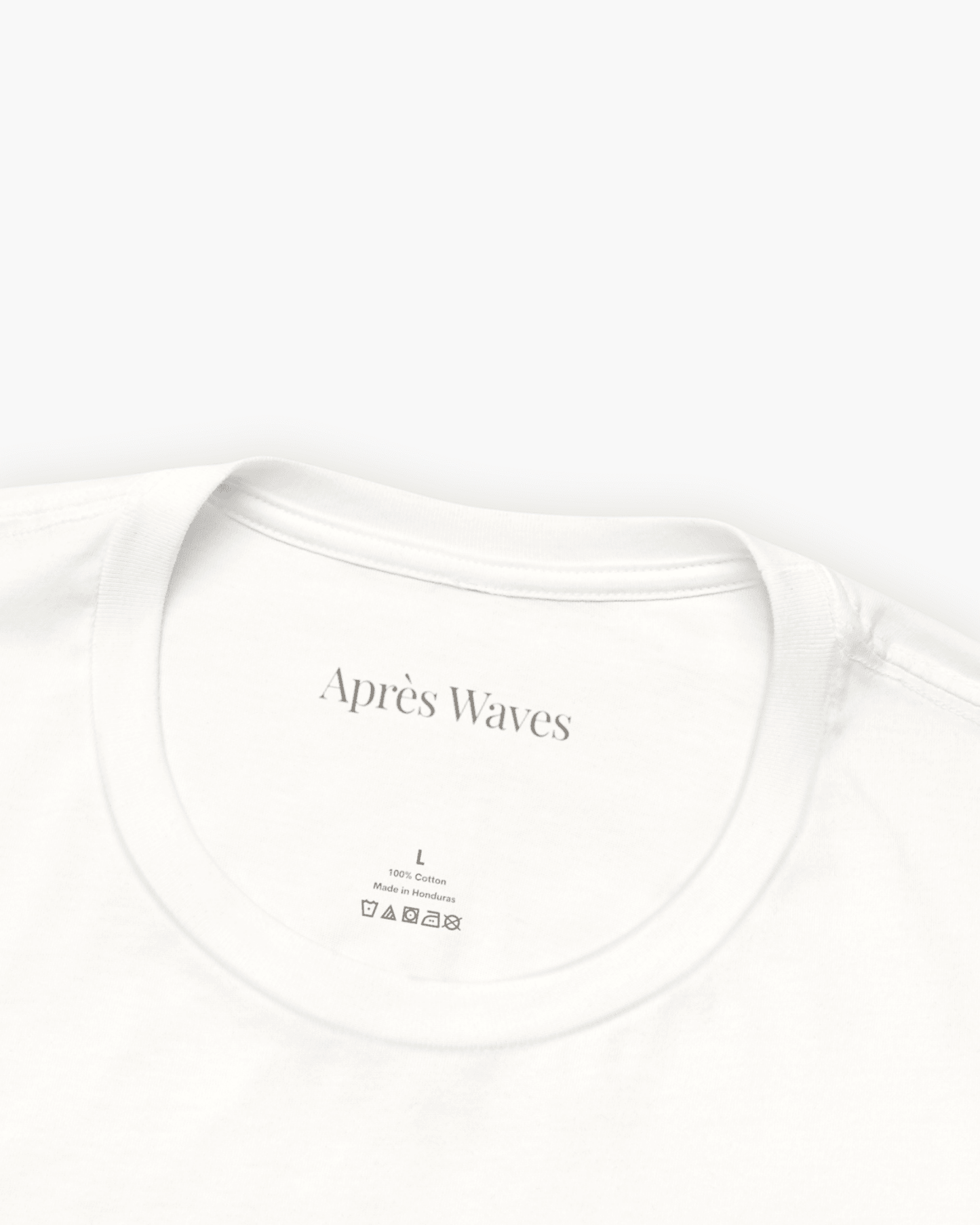 Après Crest White S graphic t-shirt - Après Waves