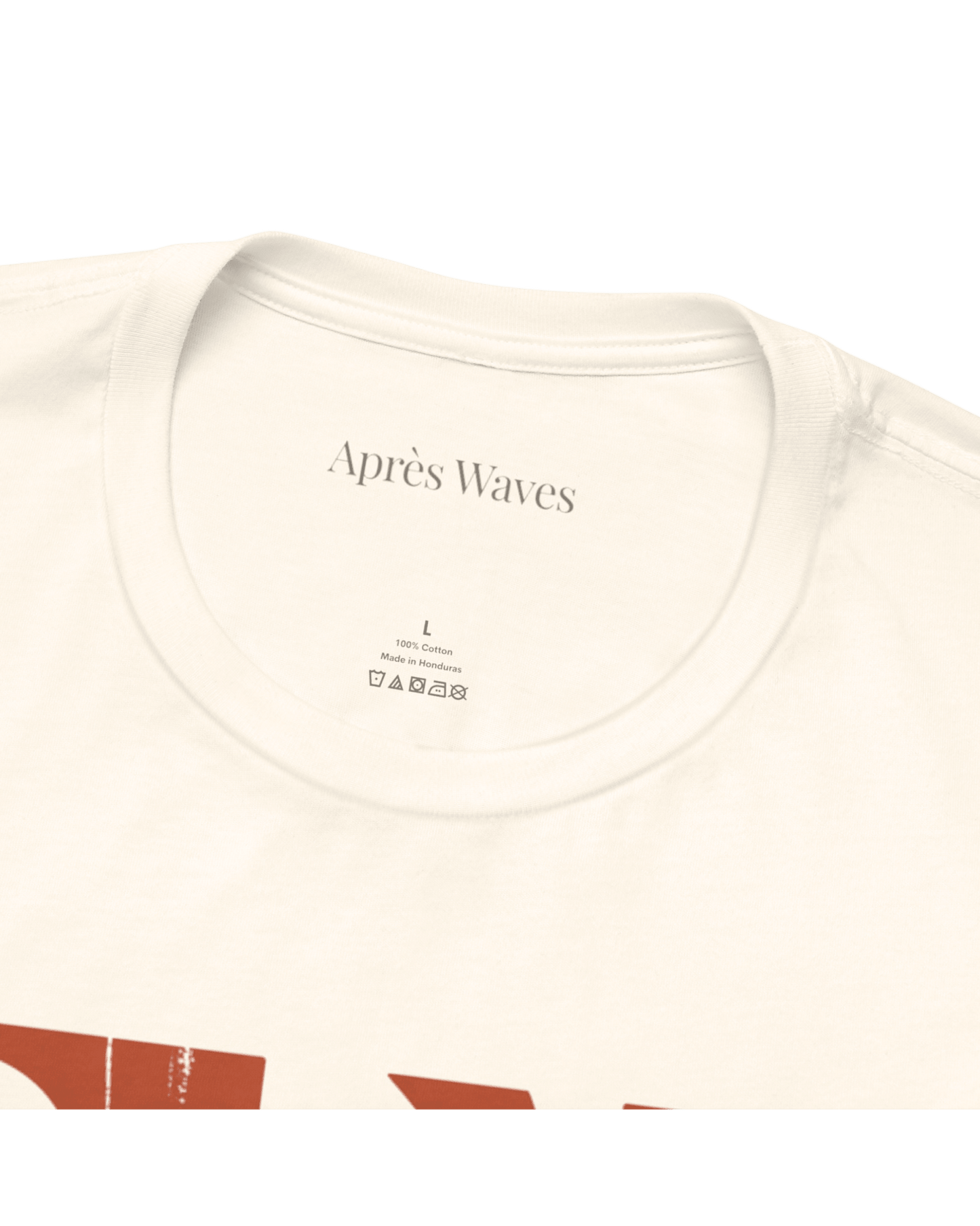 St Tropez Ecru S graphic t-shirt - Après Waves