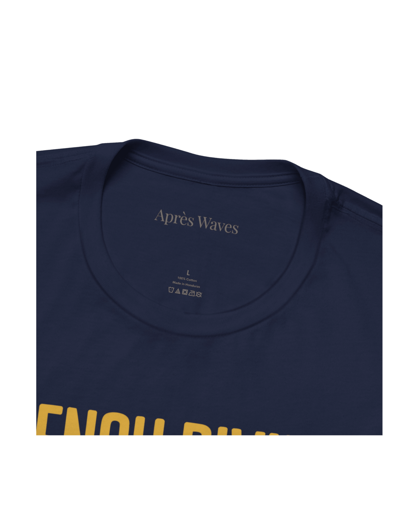 Riviera Palms Navy S graphic t-shirt - Après Waves
