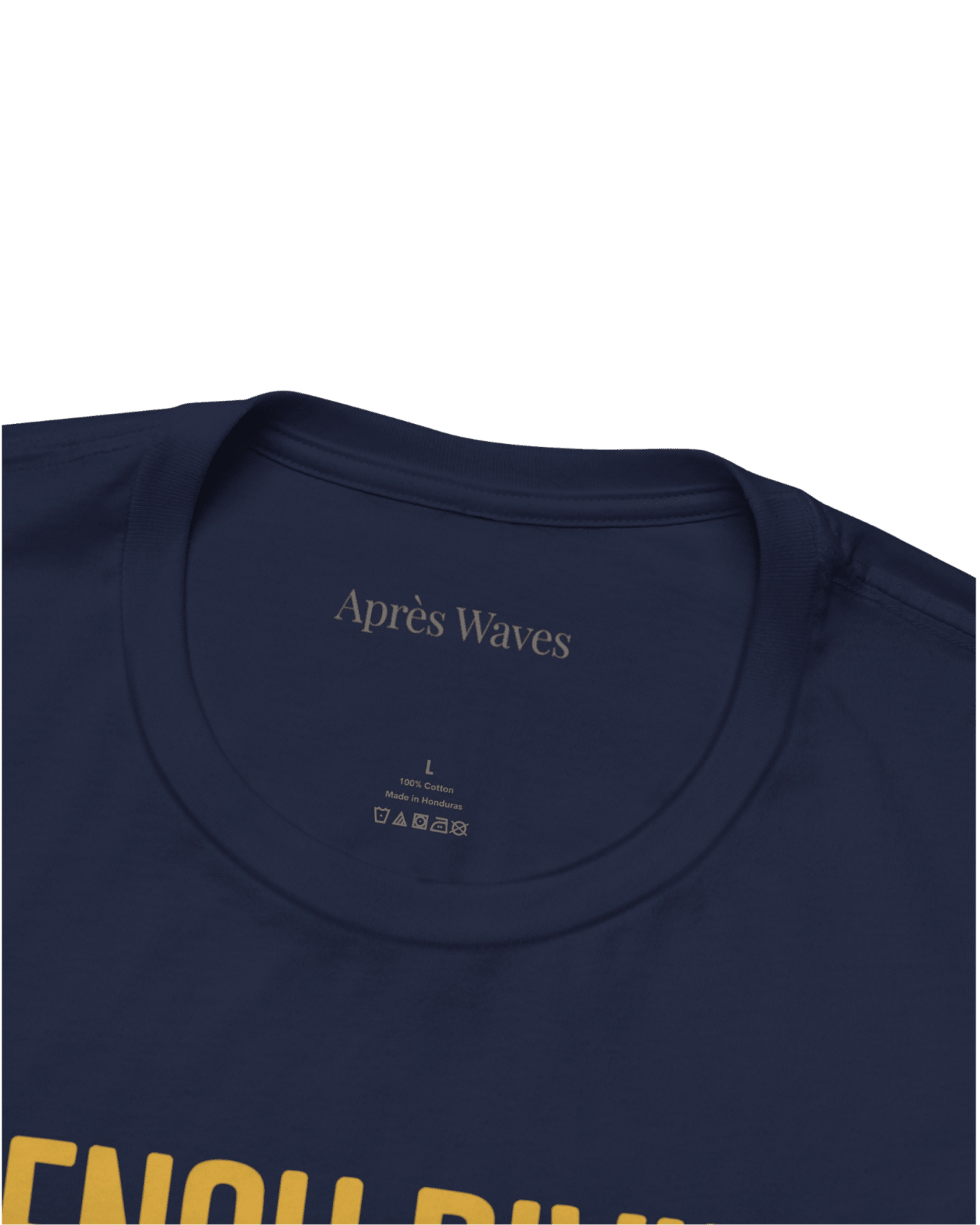 Riviera Palms Navy S graphic t-shirt - Après Waves