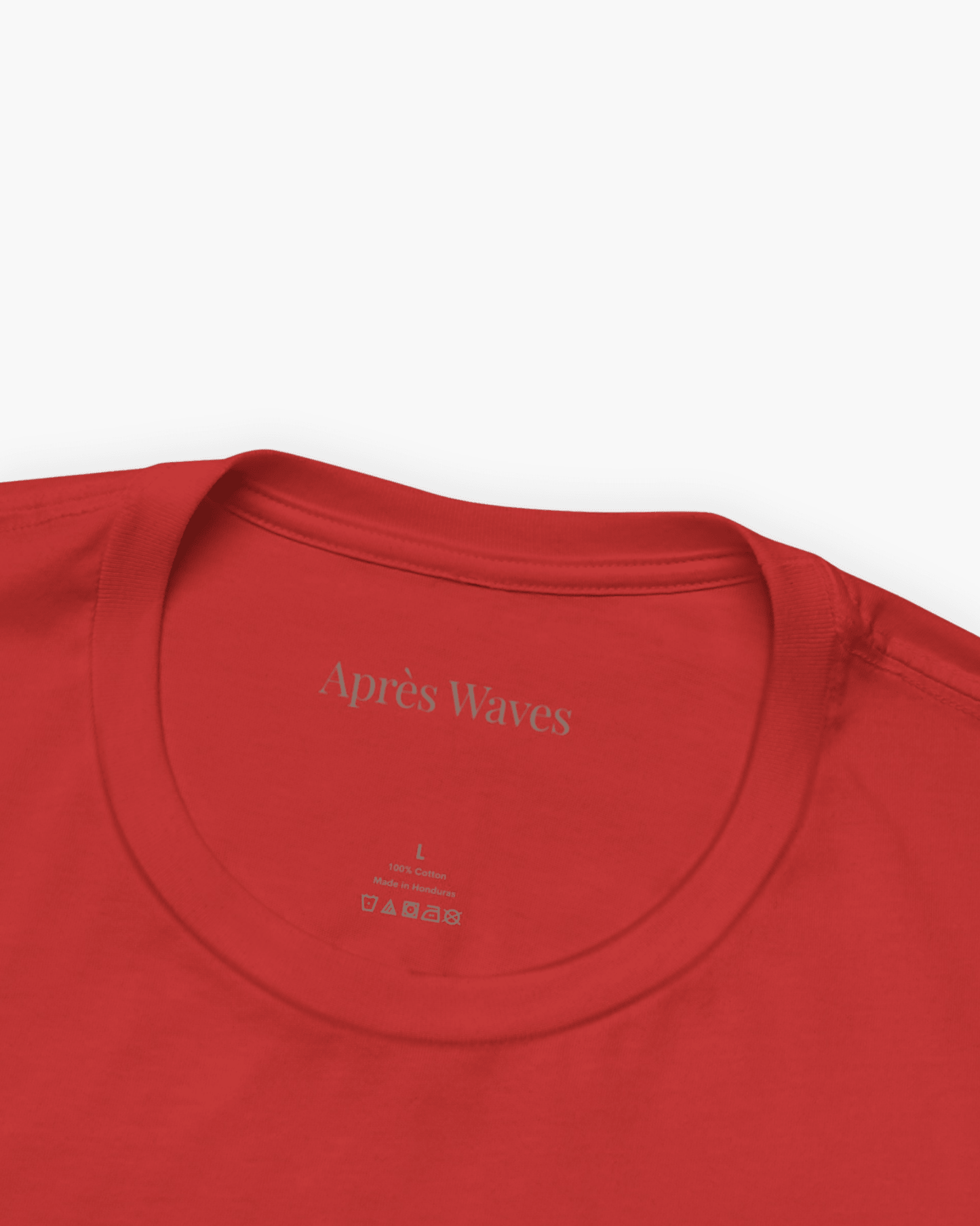 Life in Blue Red S graphic t-shirt - Après Waves