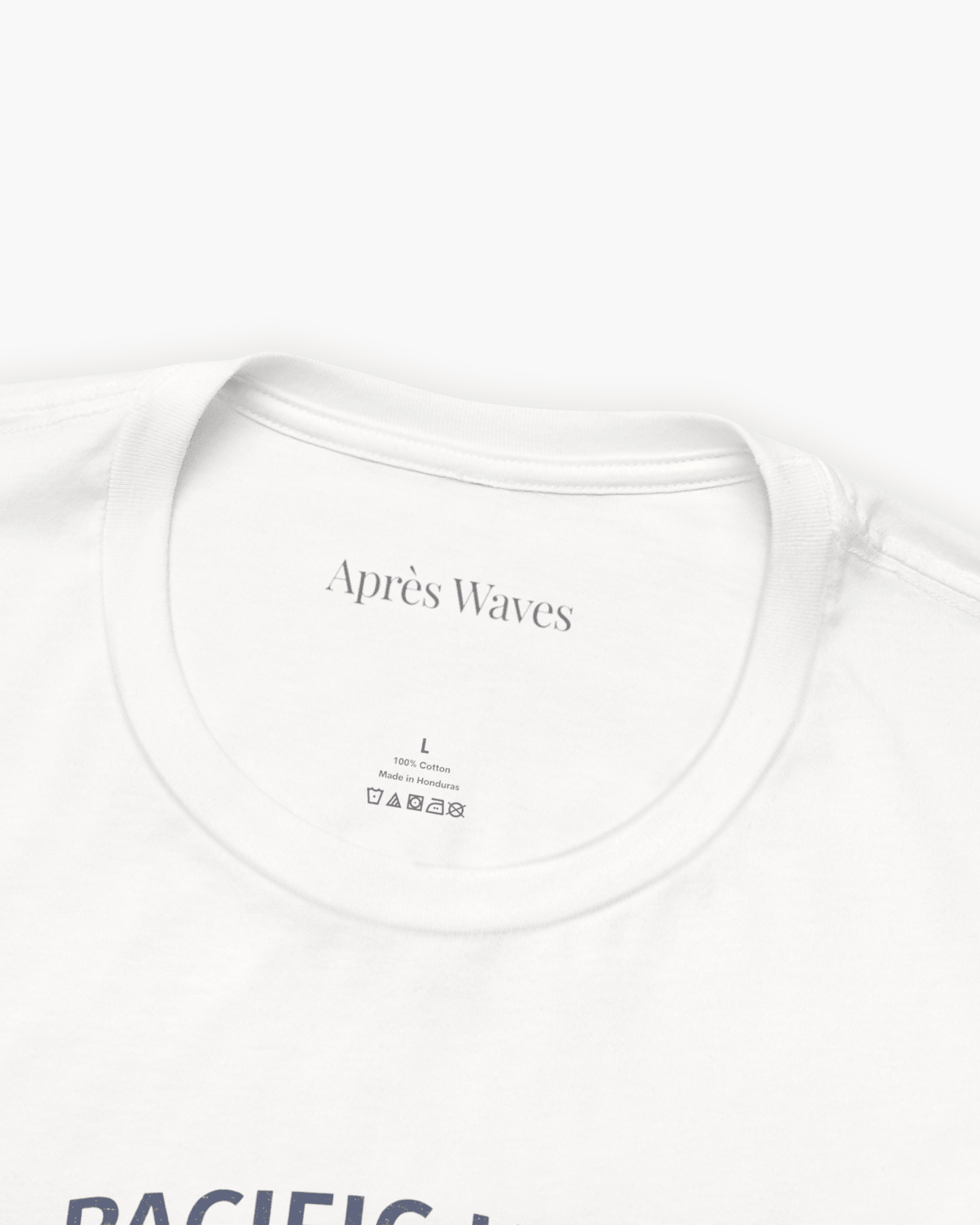 Monaco Motors White S graphic t-shirt - Après Waves