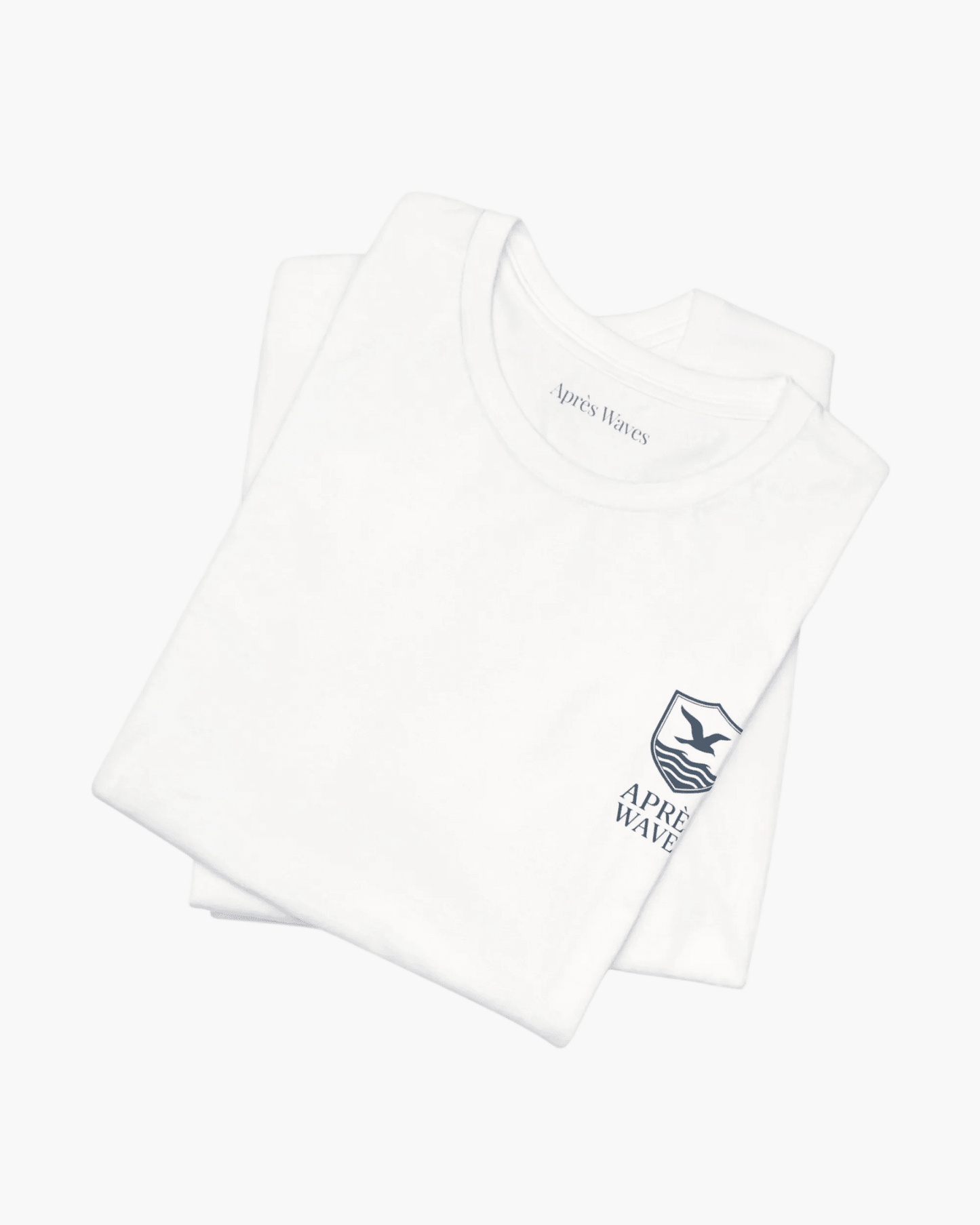 Après Crest White S graphic t-shirt - Après Waves