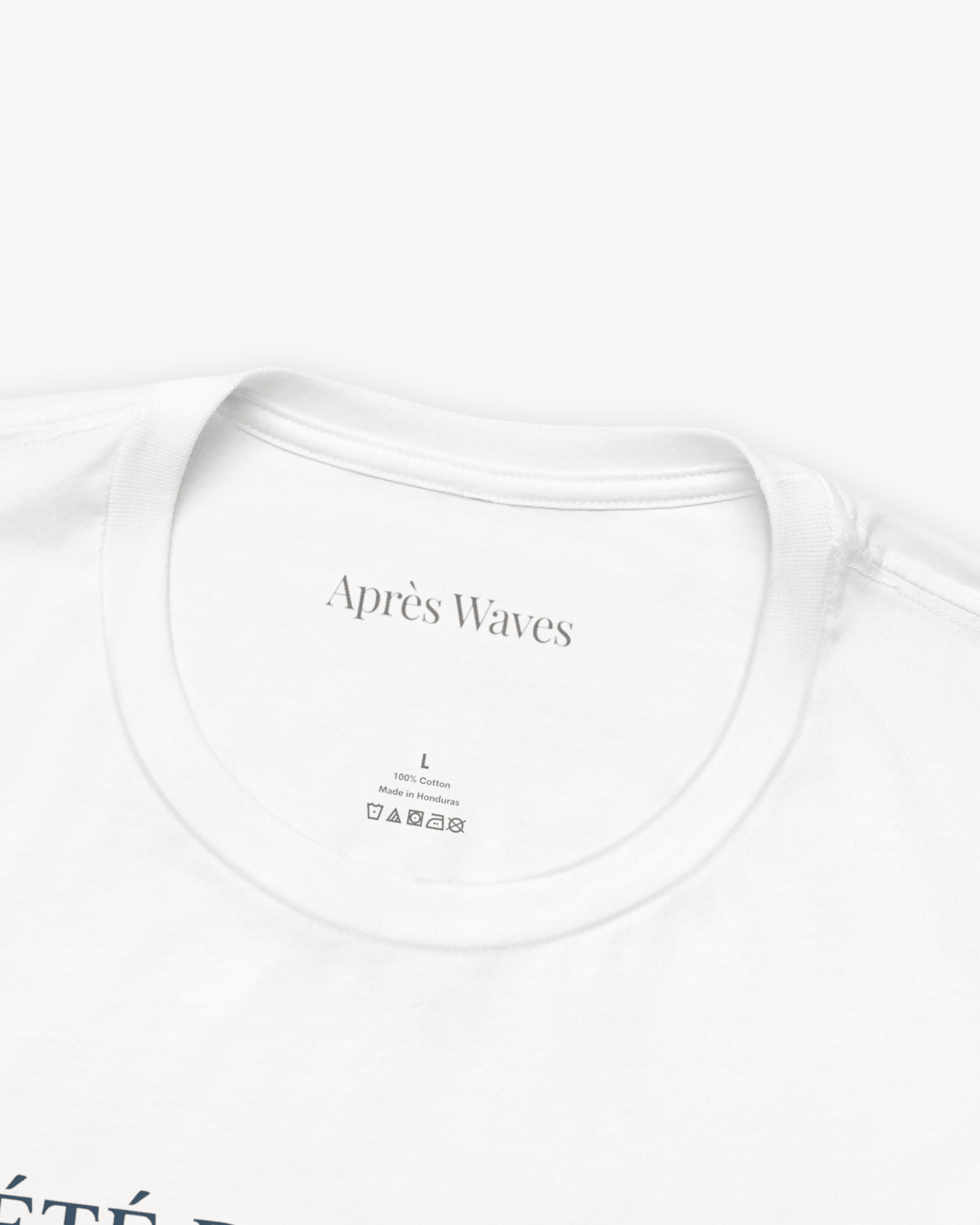 Société des Libres White S graphic t-shirt - Après Waves