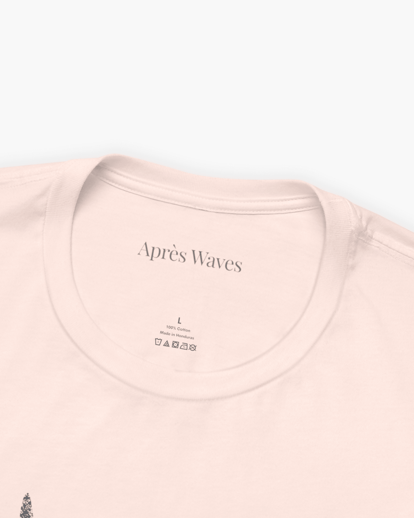 Soaring Pink S graphic t-shirt - Après Waves