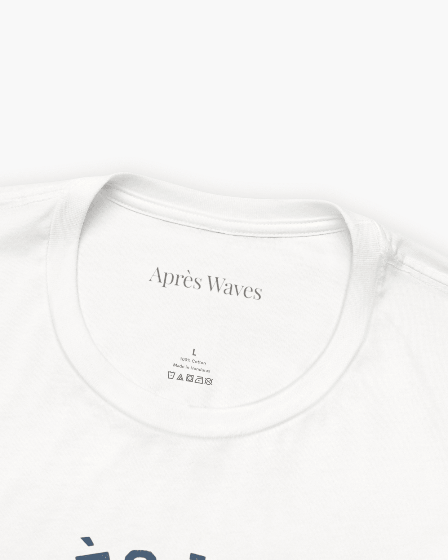 AWSC Blue White S graphic t-shirt - Après Waves
