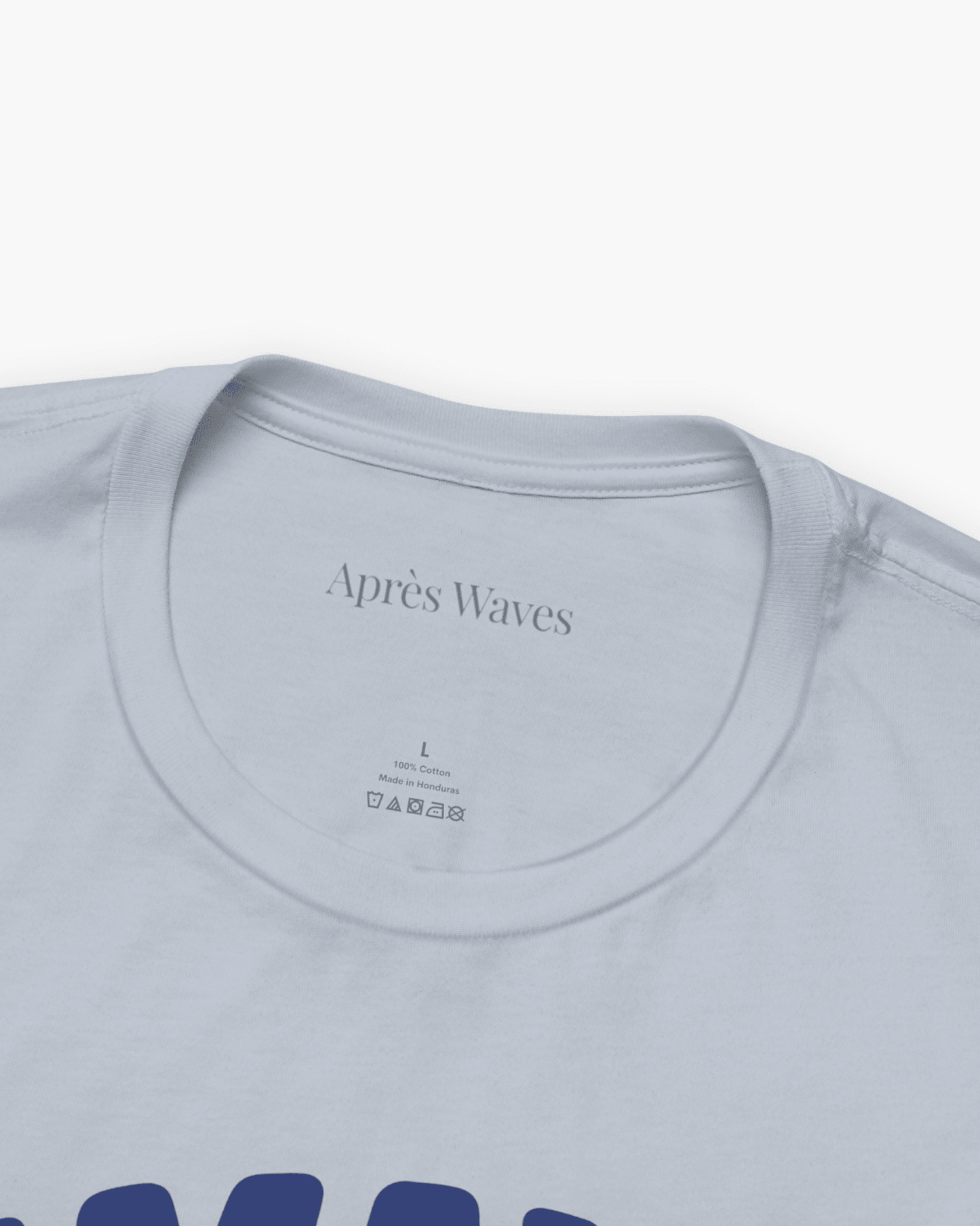Amalfi Coasting Light Blue S graphic t-shirt - Après Waves