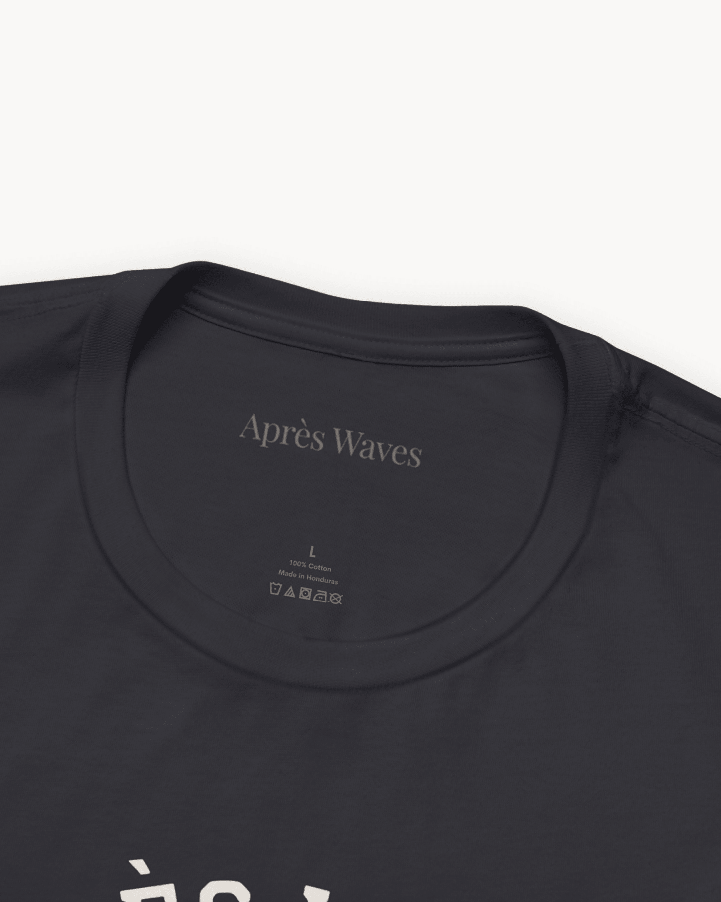AWSC White Charcoal M graphic t-shirt - Après Waves