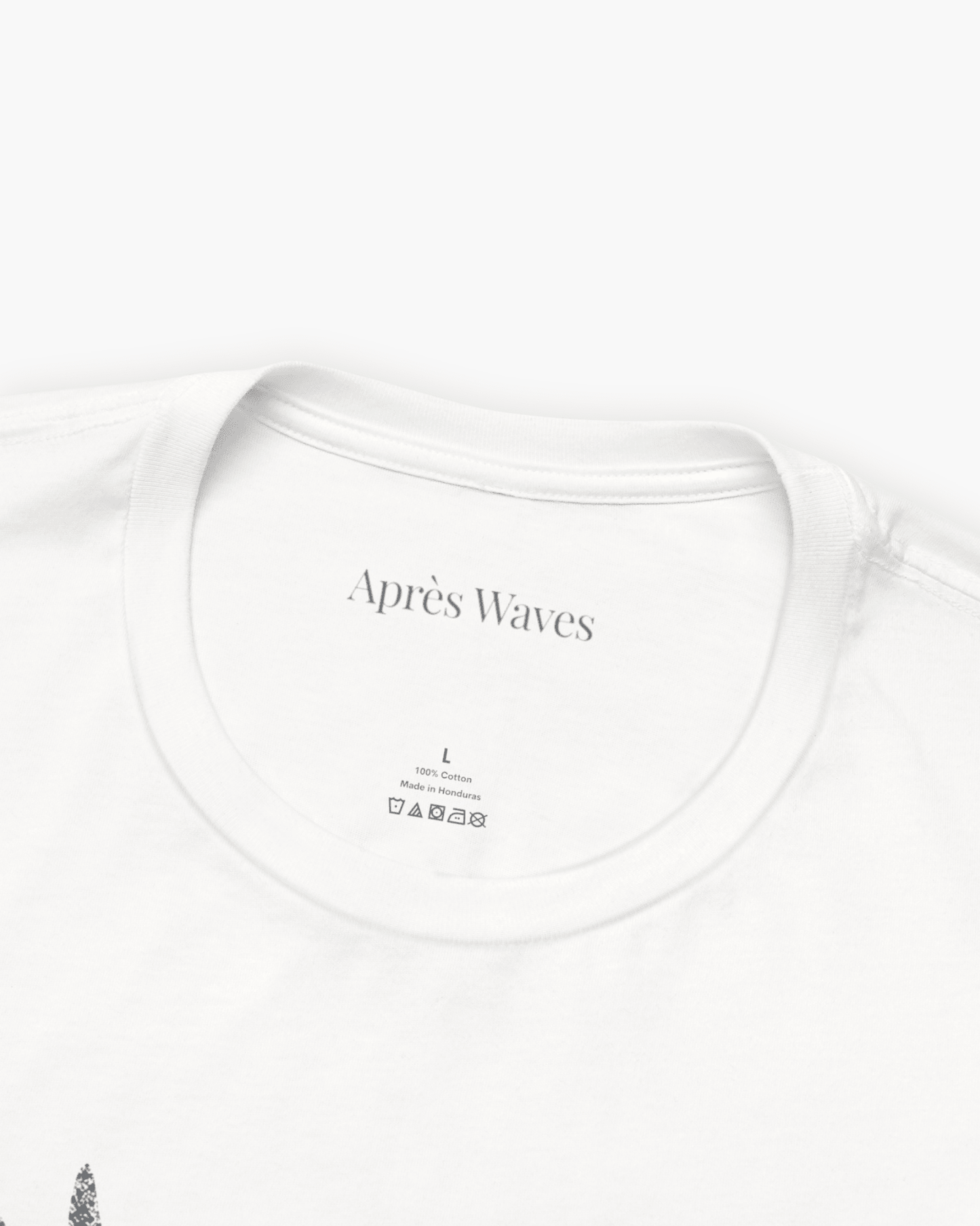 Soaring White S graphic t-shirt - Après Waves