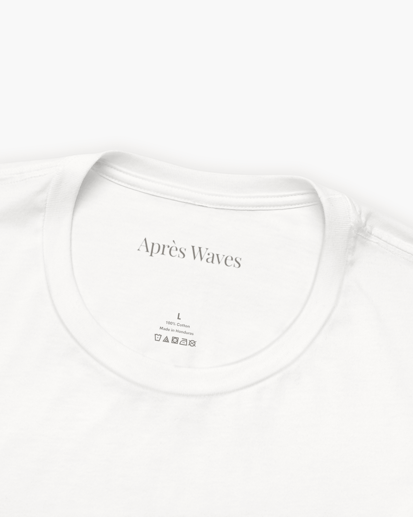Aim True White S graphic t-shirt - Après Waves