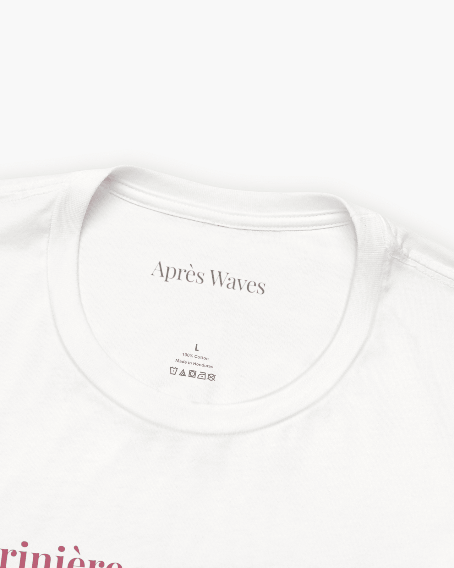 La Marinière White S graphic t-shirt - Après Waves