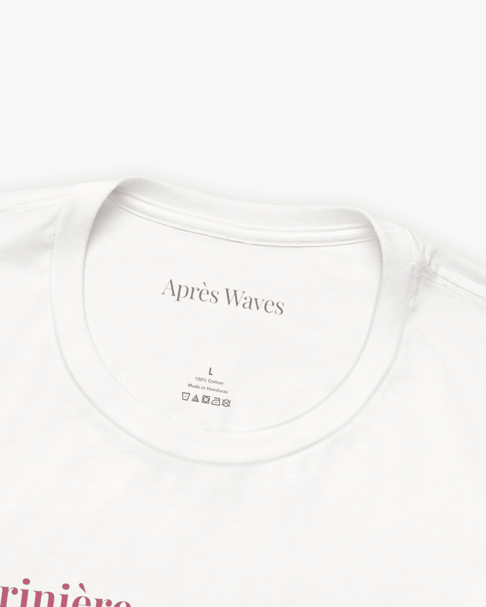 La Marinière White S graphic t-shirt - Après Waves