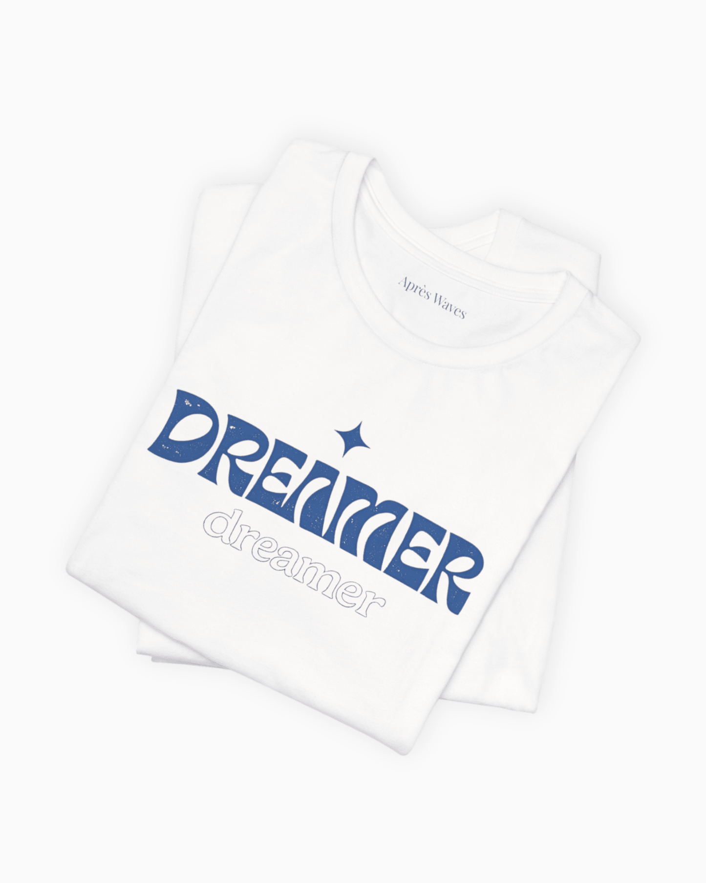 Dreamer White S graphic t-shirt - Après Waves