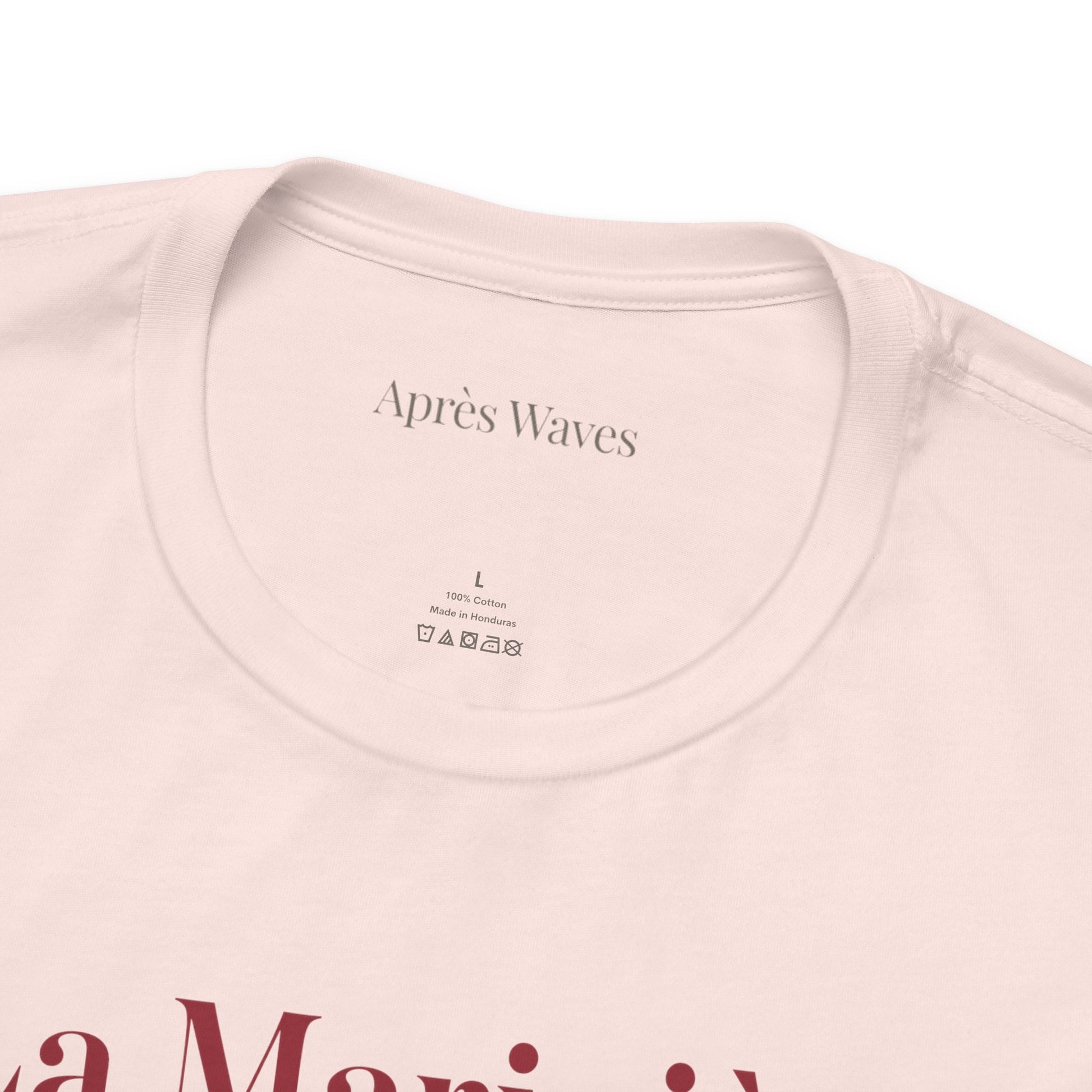 La Marinière Pink S graphic t-shirt - Après Waves