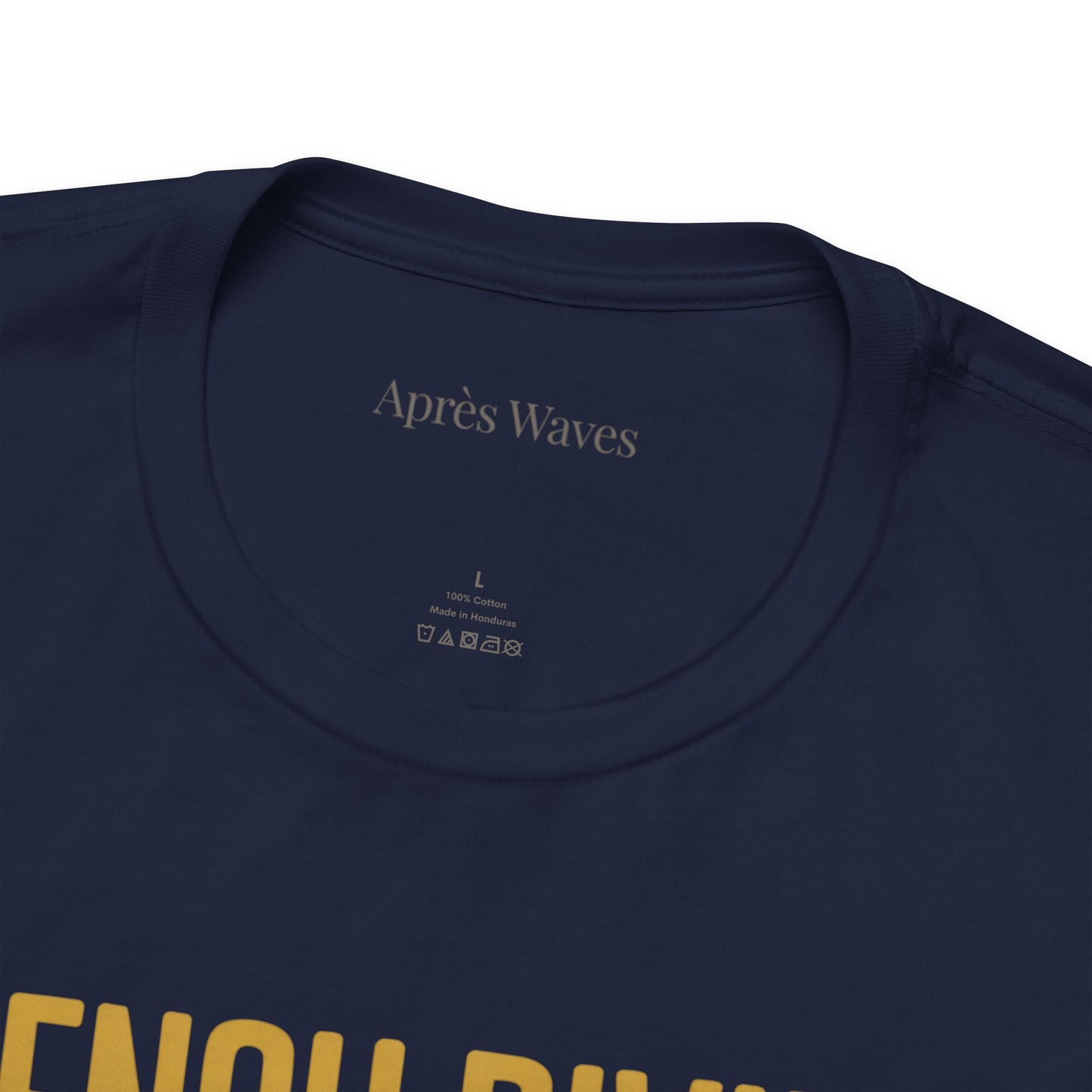 Riviera Palms Navy S graphic t-shirt - Après Waves
