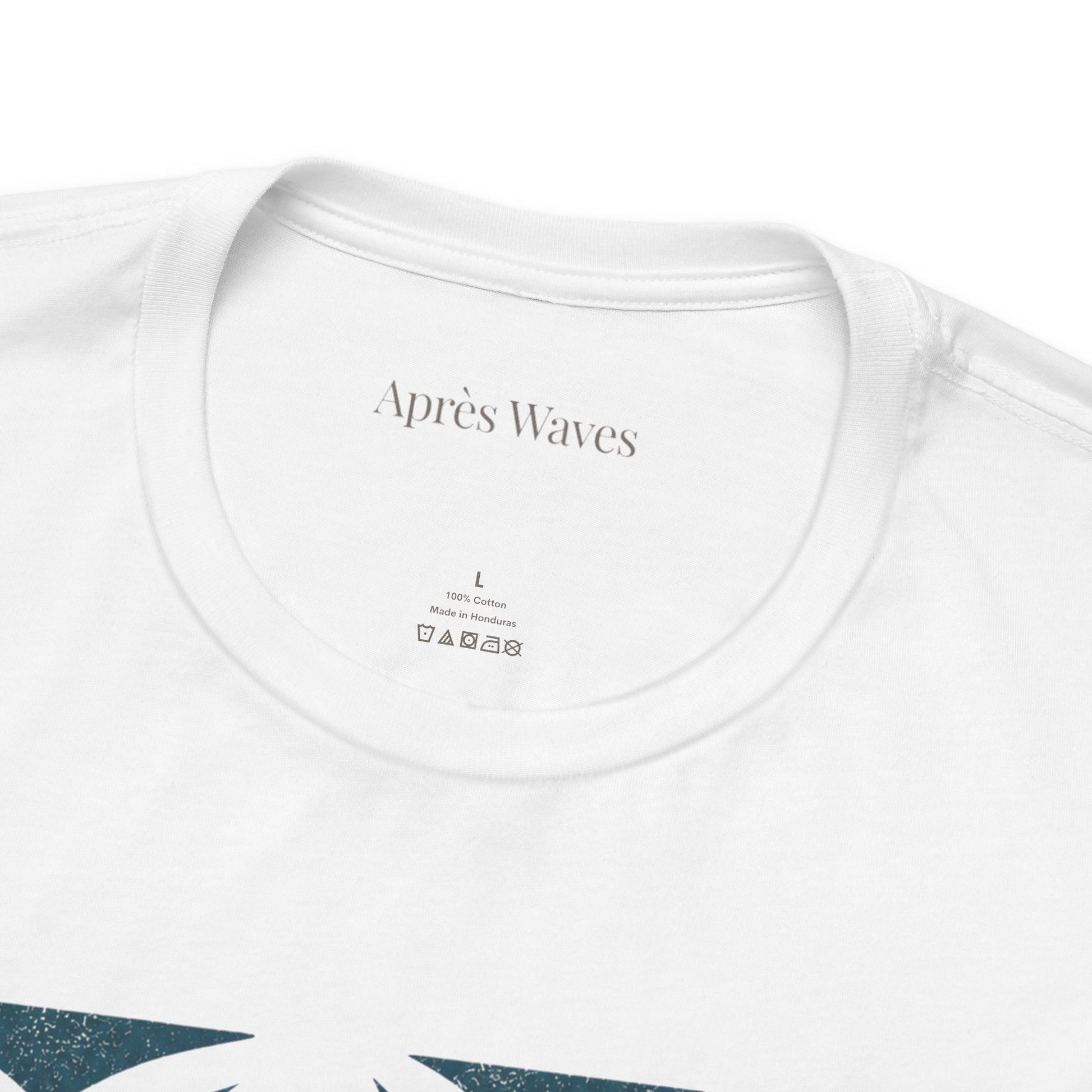 80s Tropez White S graphic t-shirt - Après Waves