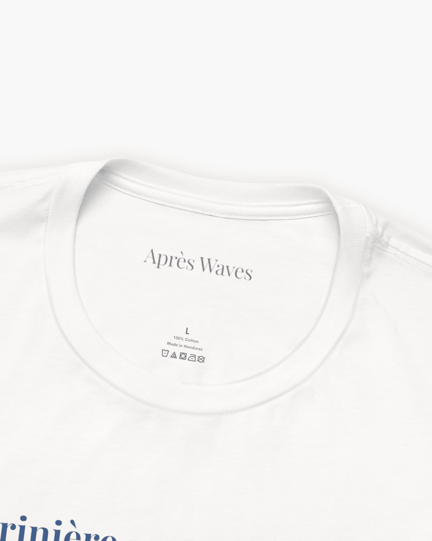 La Marinière White S graphic t-shirt - Après Waves