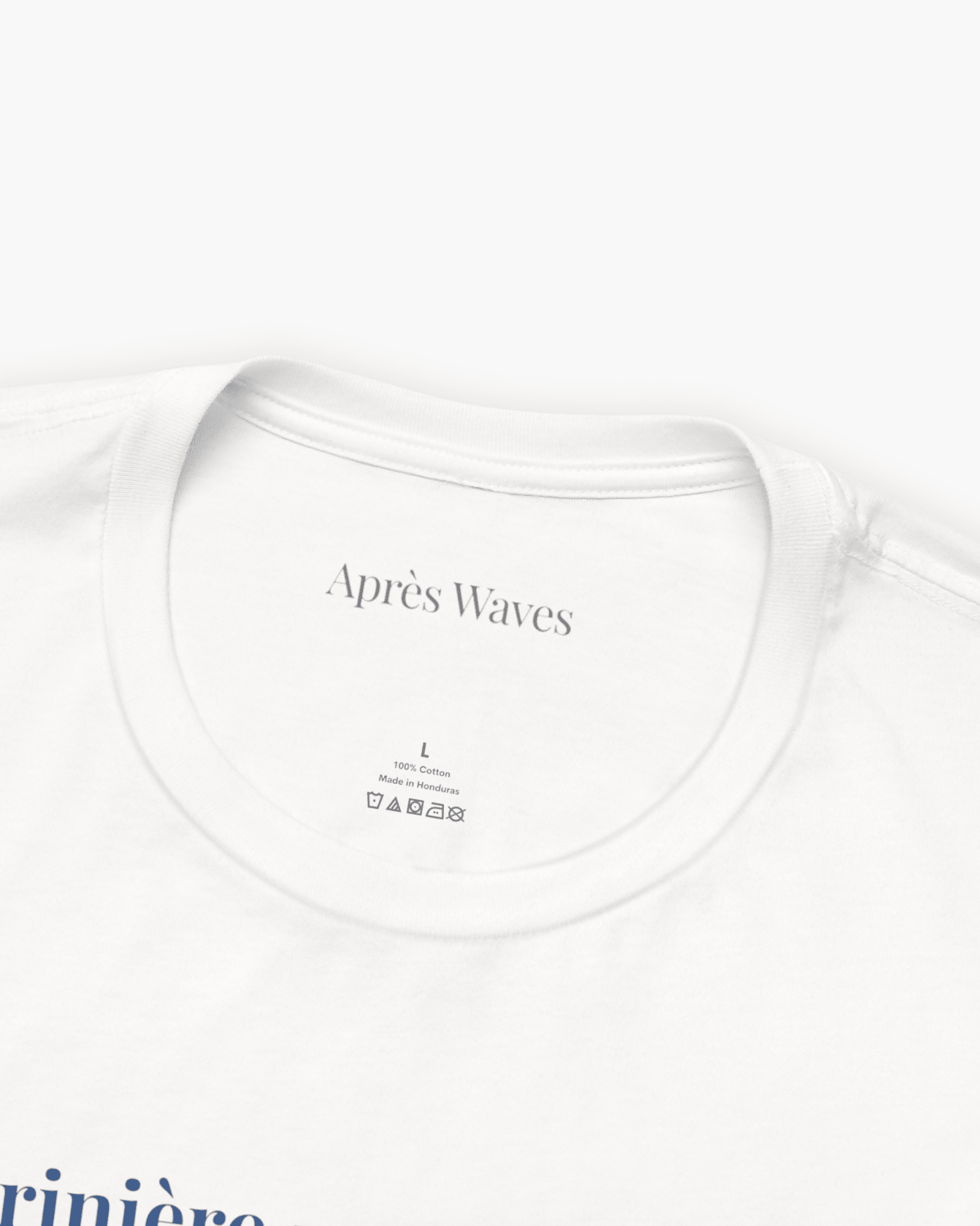 La Marinière White S graphic t-shirt - Après Waves