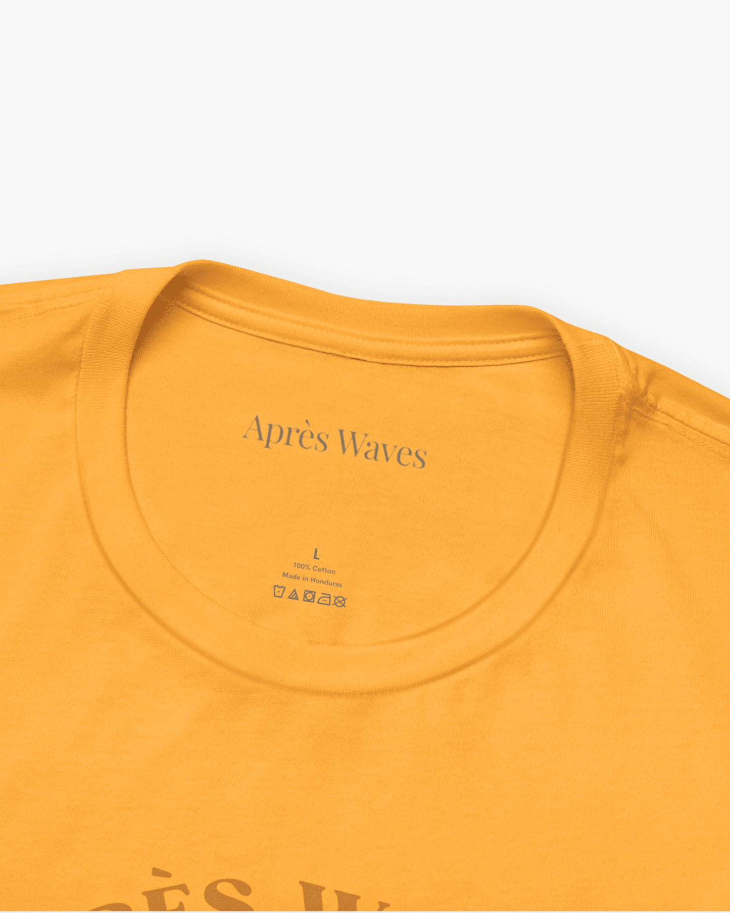 Seventies Style Gold S graphic t-shirt - Après Waves