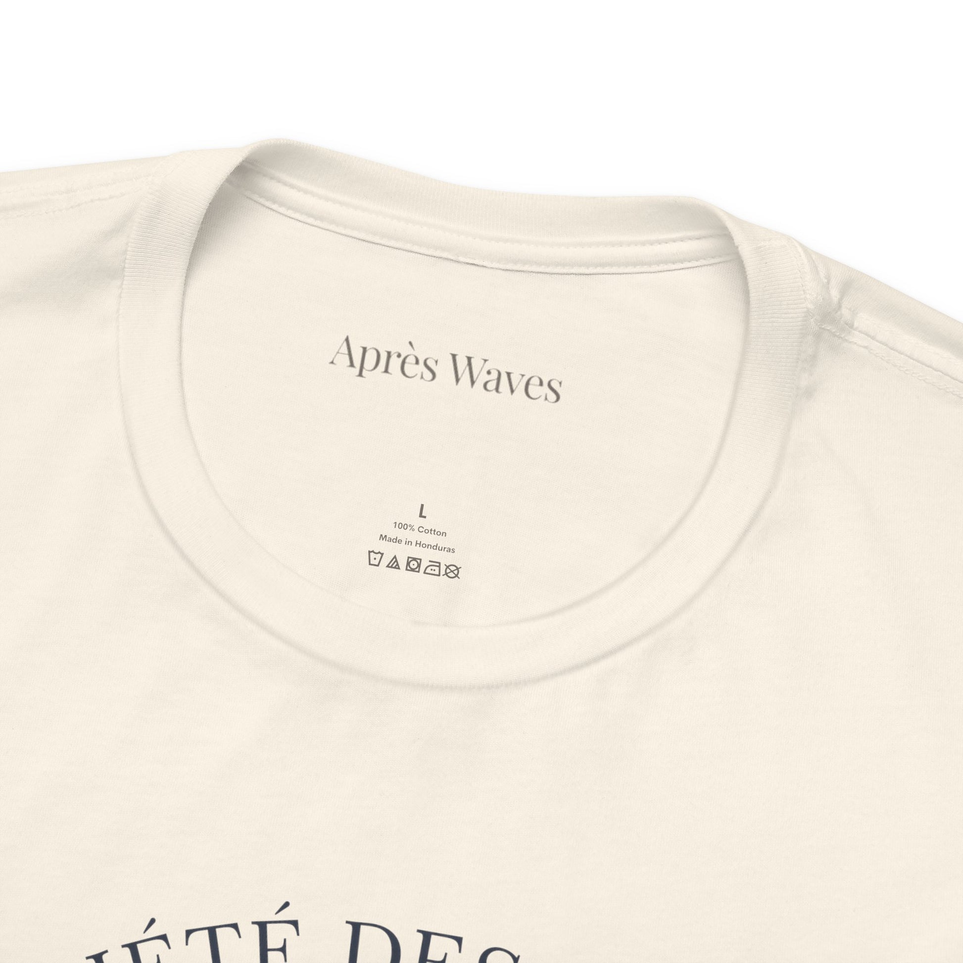 Société des Libres Ecru S graphic t-shirt - Après Waves