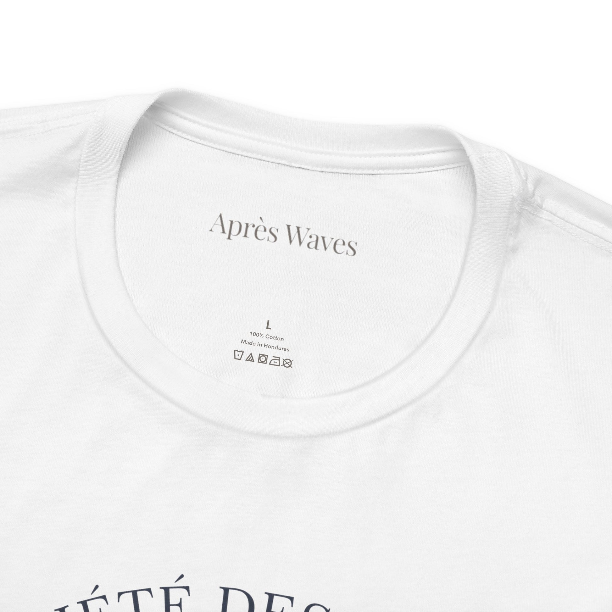 Société des Libres White S graphic t-shirt - Après Waves