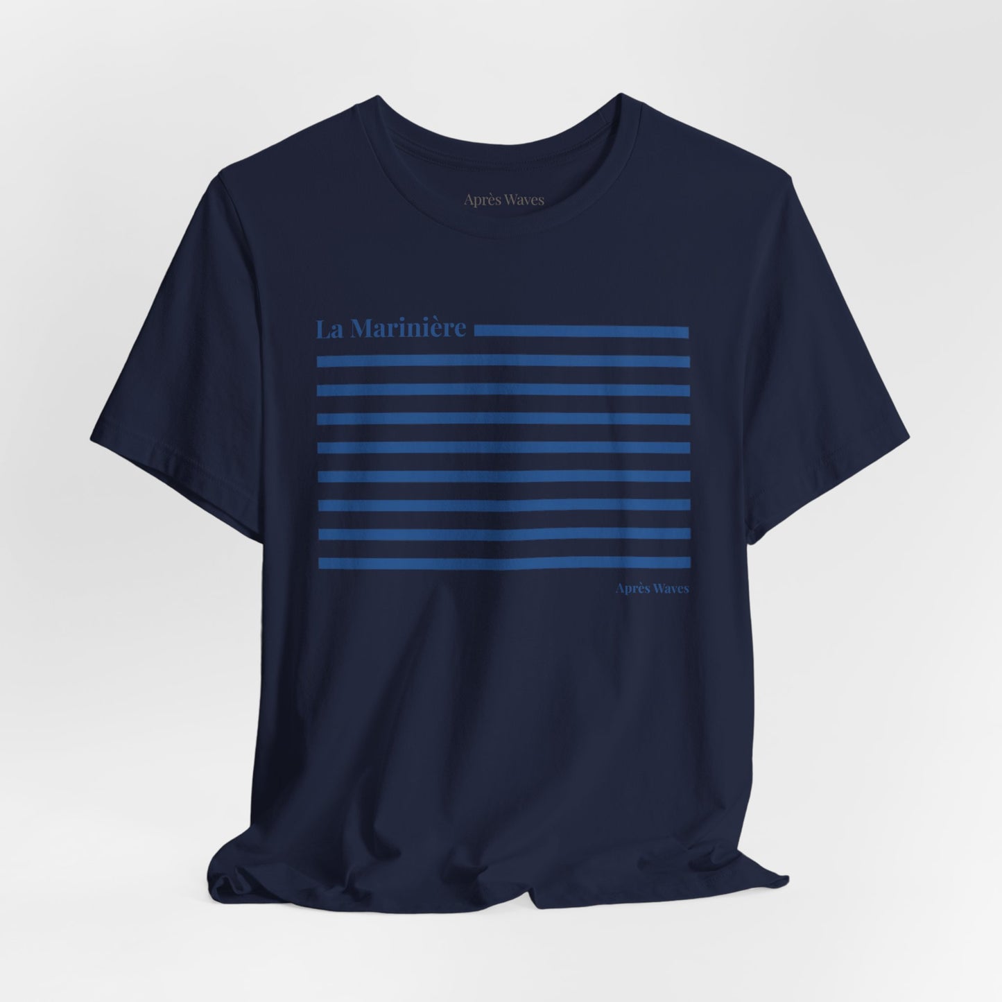 La Mariniéré Navy S graphic t-shirt - Après Waves