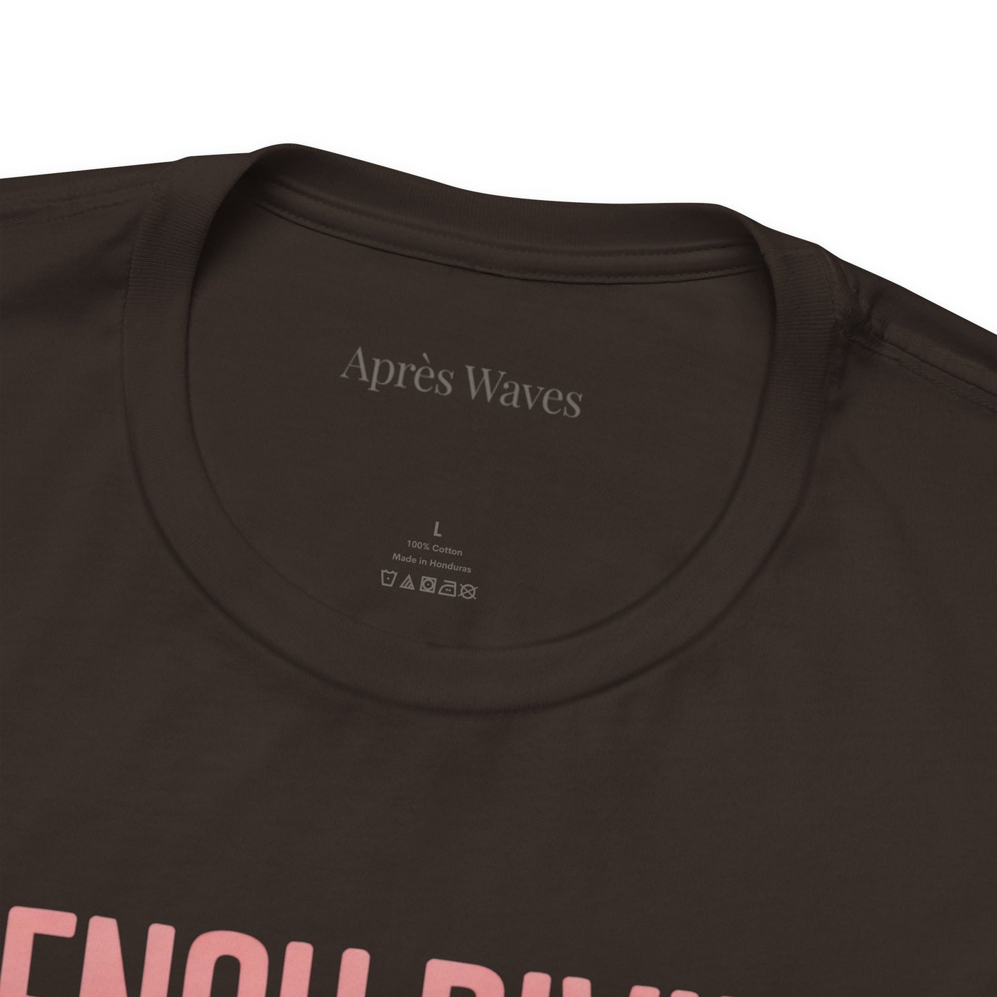 Riviera Palms Chocolate S graphic t-shirt - Après Waves