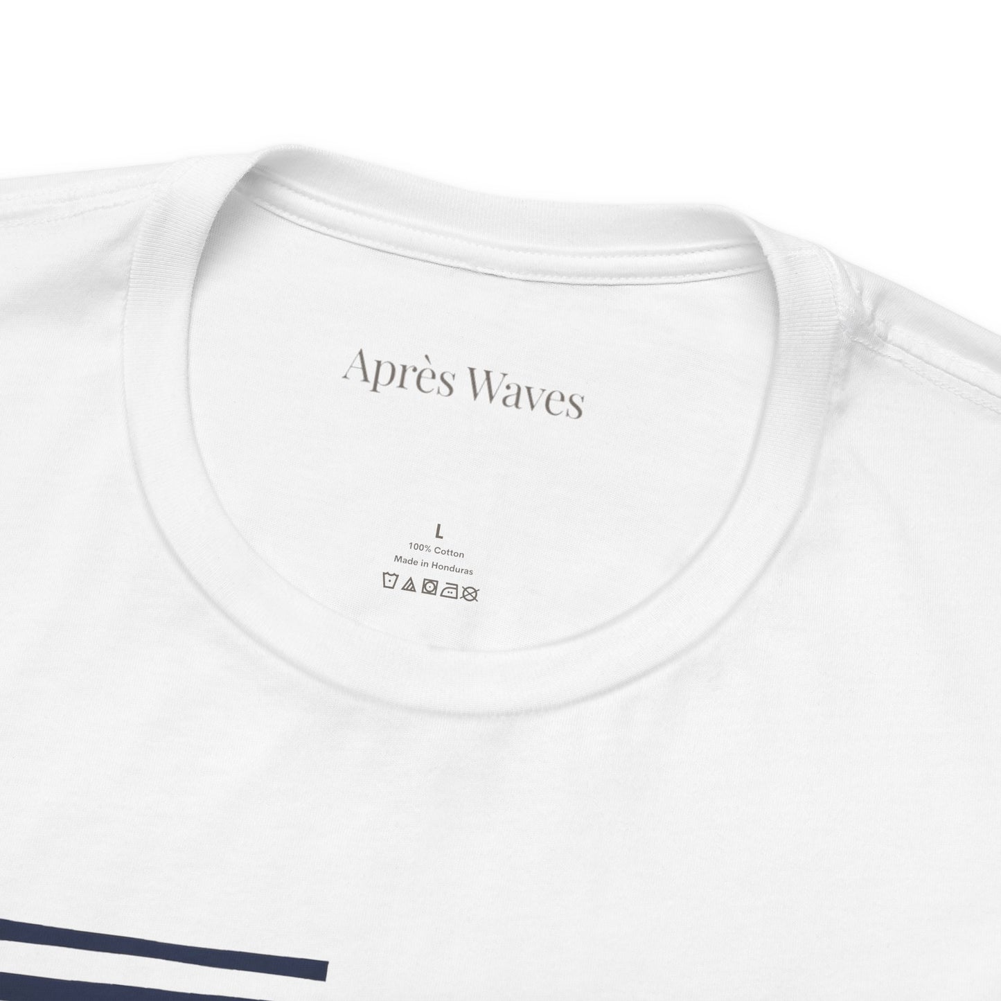 La Marinière White S graphic t-shirt - Après Waves