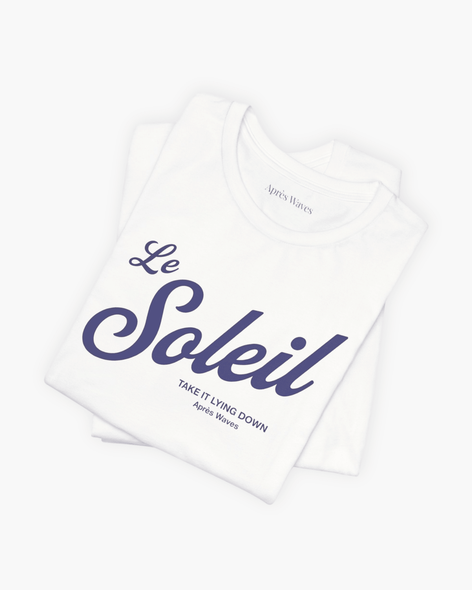Le Soleil White S graphic t-shirt - Après Waves