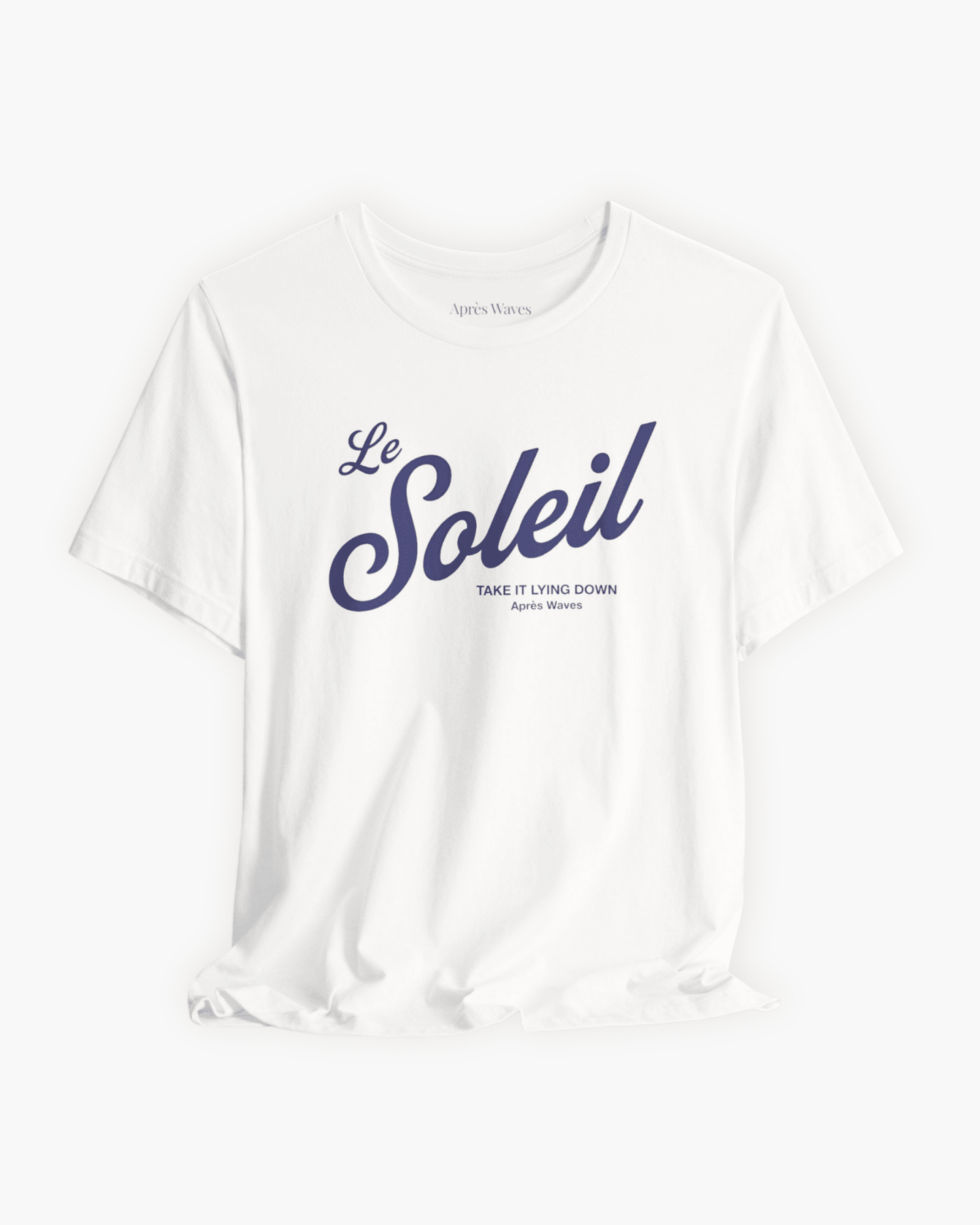 Le Soleil White S graphic t-shirt - Après Waves