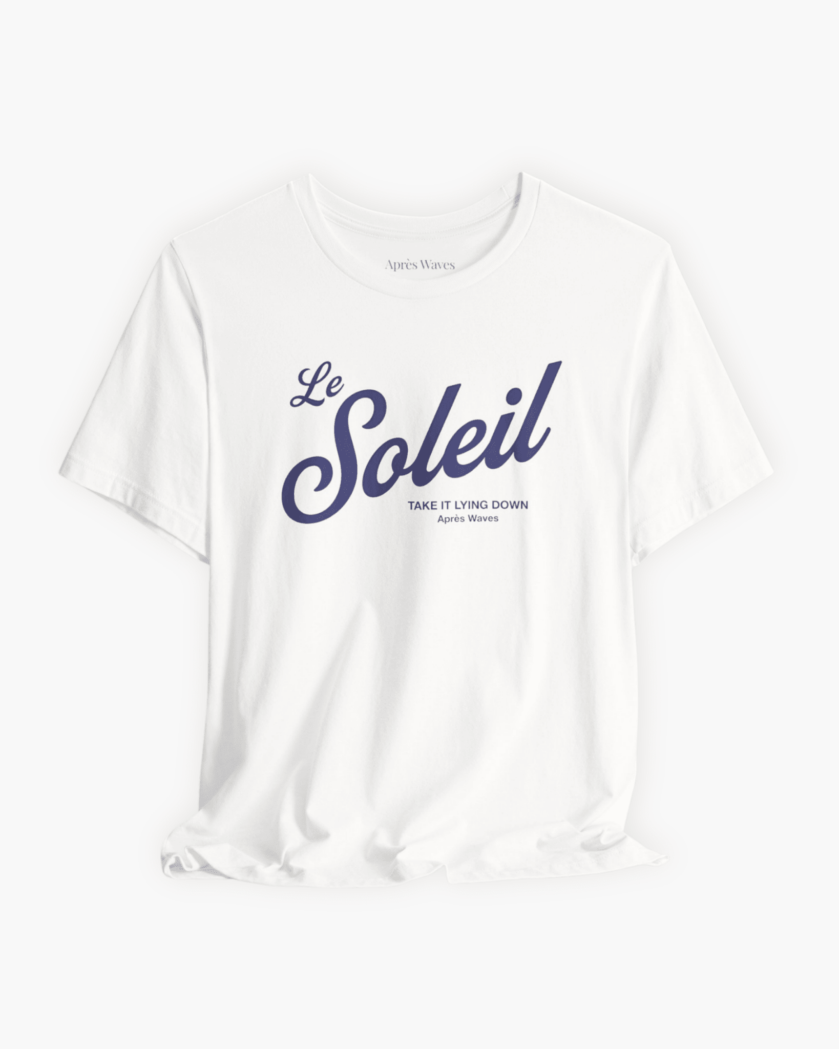 Le Soleil White S graphic t-shirt - Après Waves
