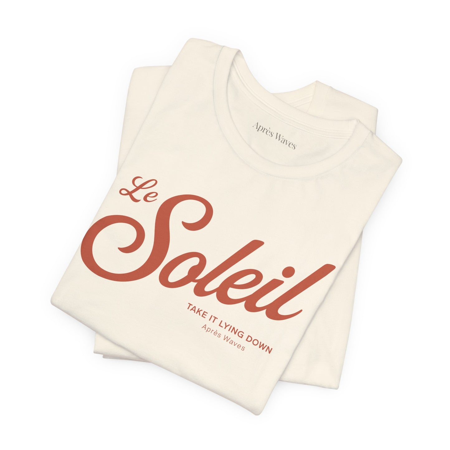 Le Soleil Ecru S graphic t-shirt - Après Waves