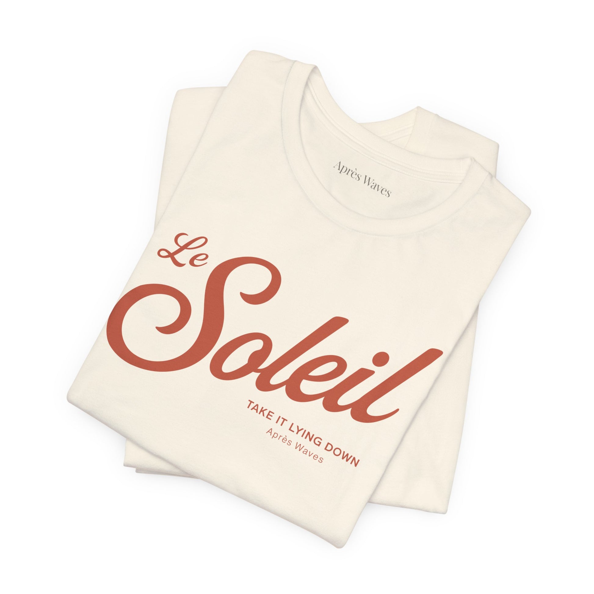 Le Soleil Ecru S graphic t-shirt - Après Waves