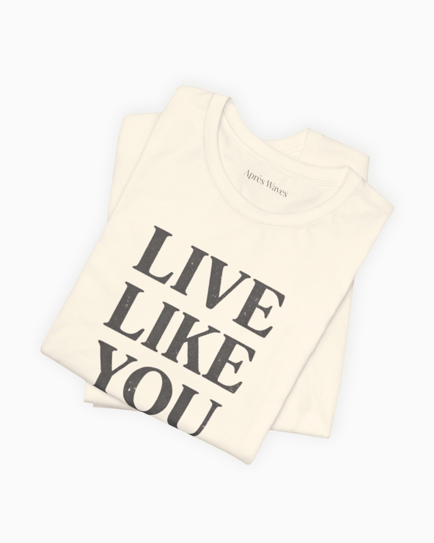 Live It Natural S graphic t-shirt - Après Waves