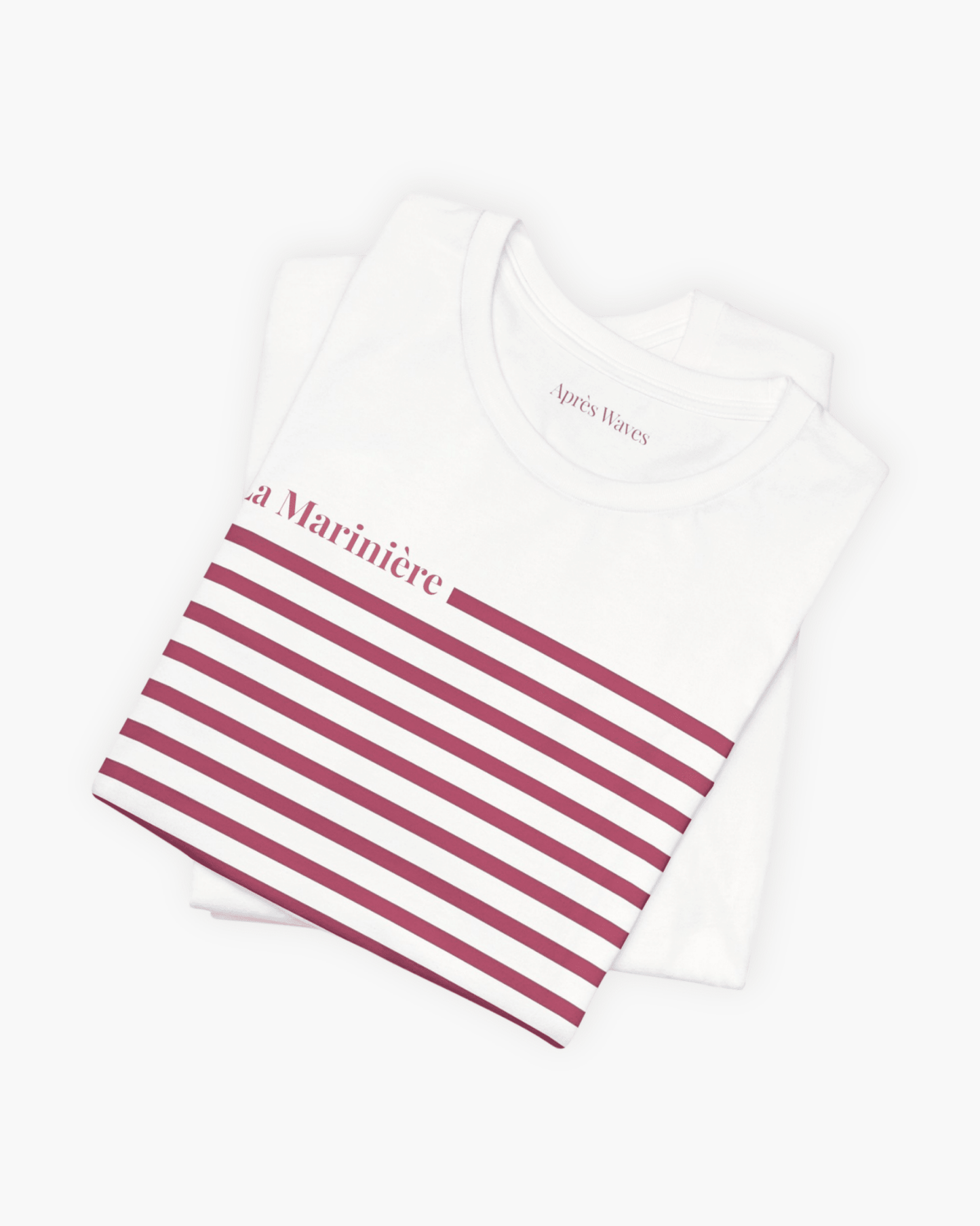 La Marinière White S graphic t-shirt - Après Waves