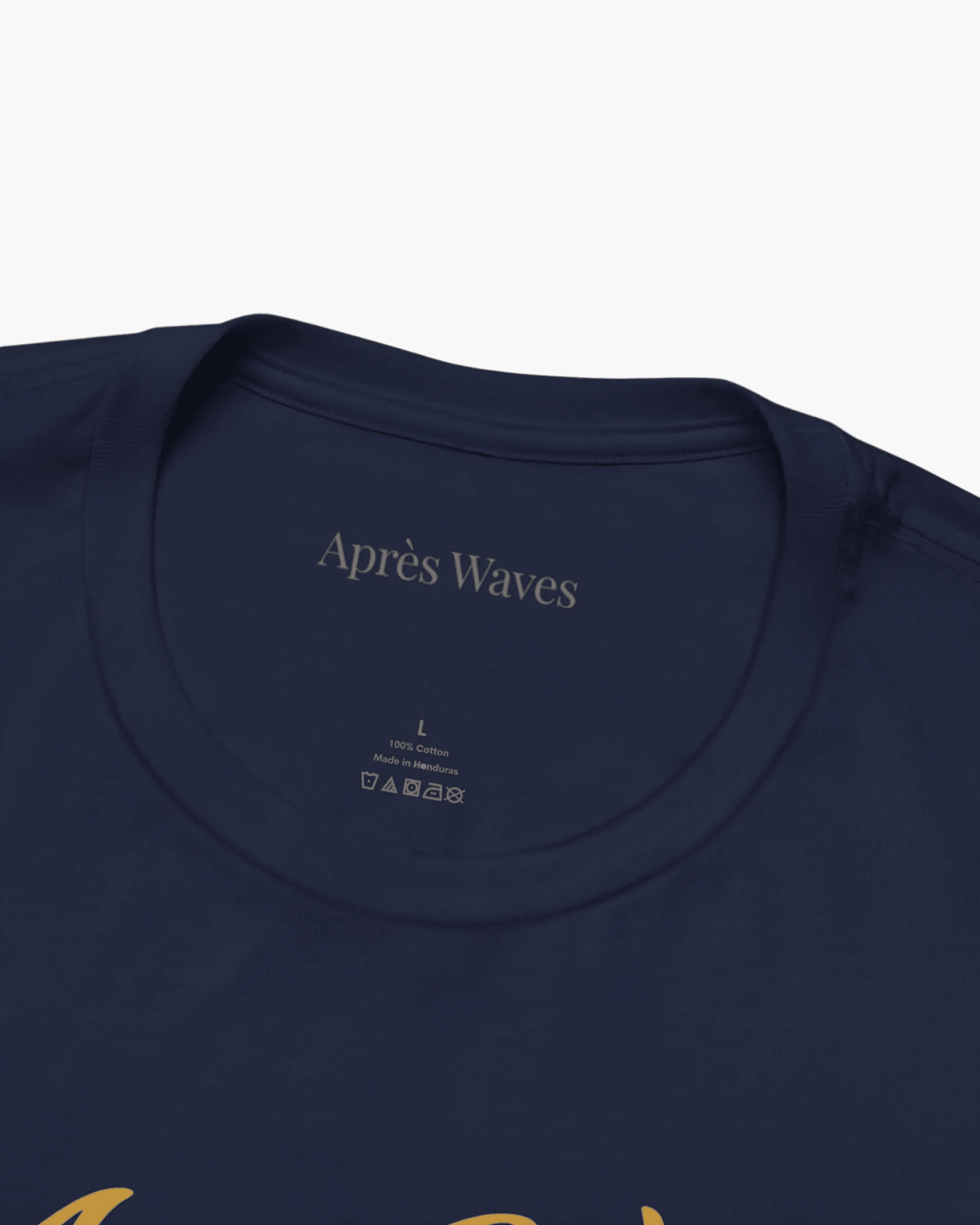 Très Euro Navy S graphic t-shirt - Après Waves