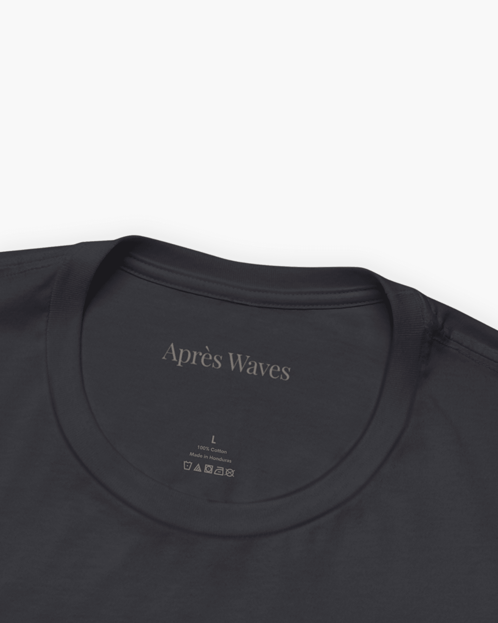 Pink Elephant Charcoal S graphic t-shirt - Après Waves